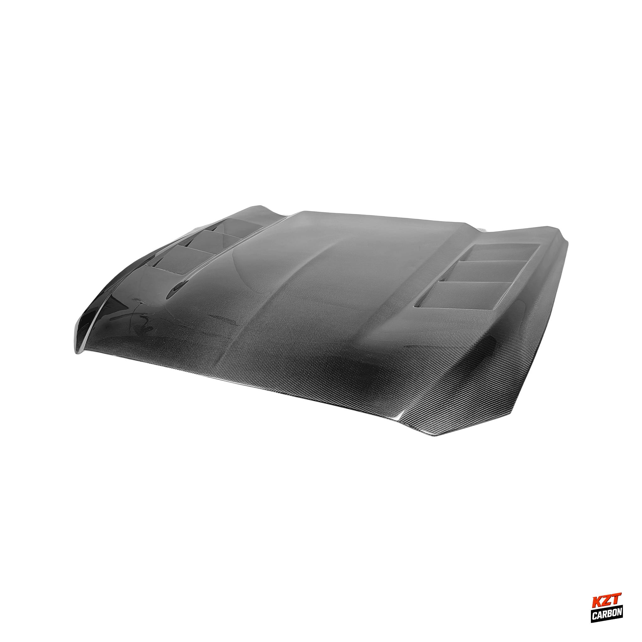 For Ford Mustang 2 Door 2015-17 Carbon Fiber AC Style Front Vented Cooling Hood