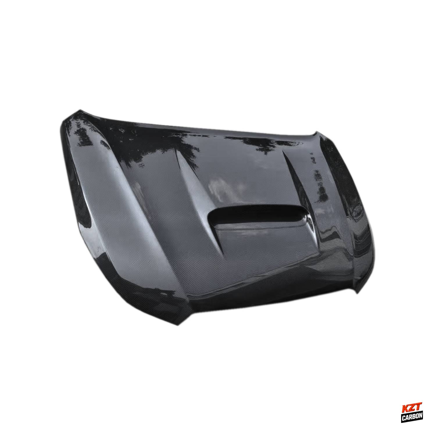For Subaru Impreza GJ Sedan GP Hatchback 11-15 Carbon KZ Style Front Vented Hood