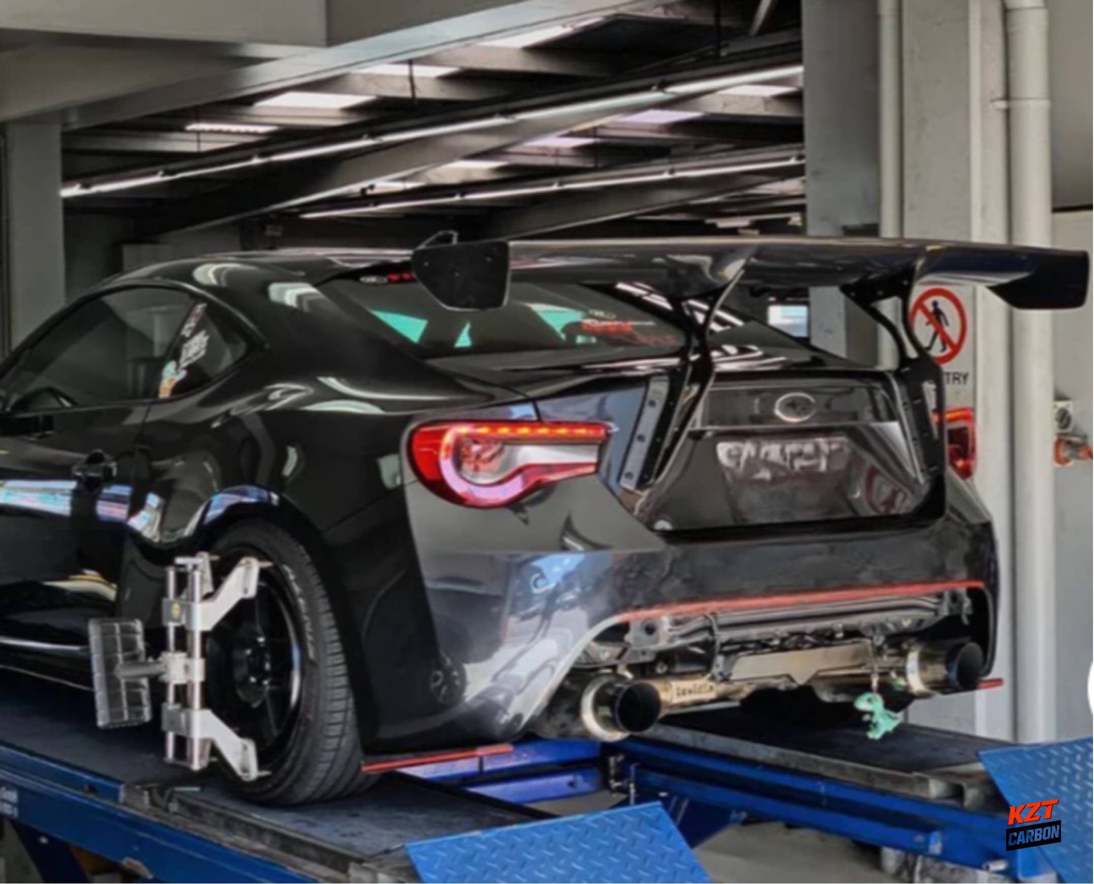 For Toyota GT86 FT86 BRZ 12-20 Coupe Carbon RB Style Rear Trunk GT Spoiler Wing