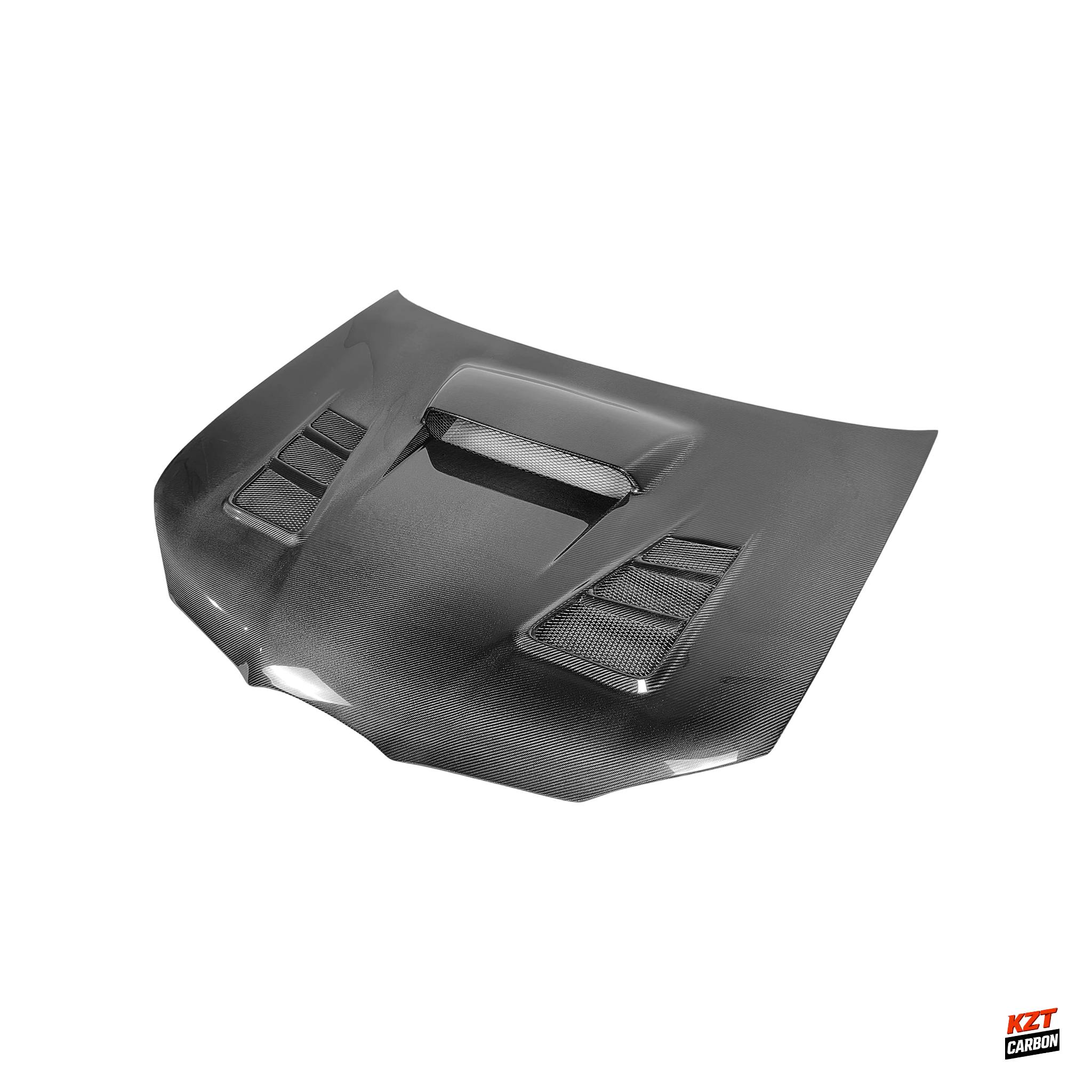 For Subaru Impreza GD 2001-07 WRX STI Carbon M Type Front Vented Cooling Hood