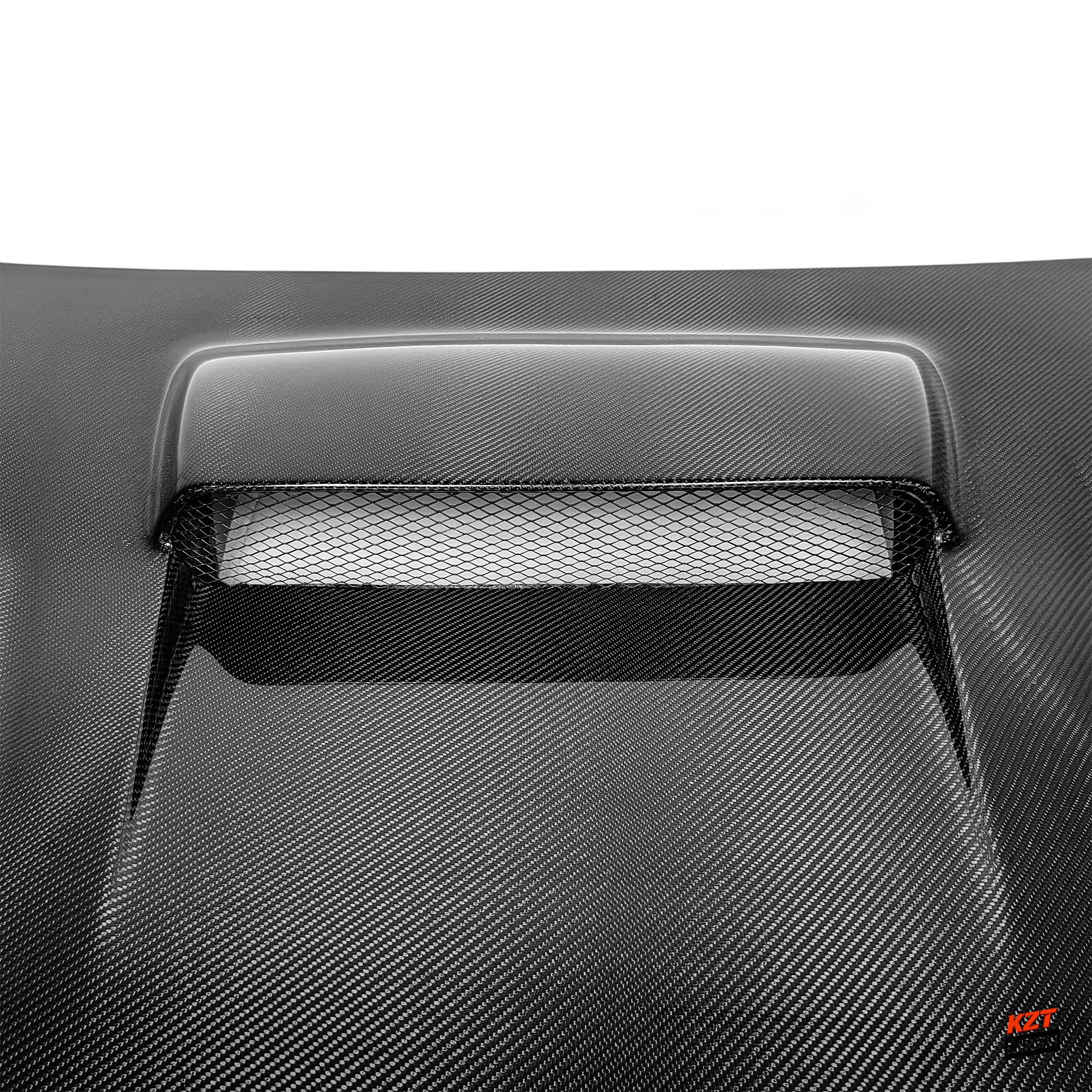 For Subaru Impreza GD 2001-07 WRX STI Carbon M Type Front Vented Cooling Hood