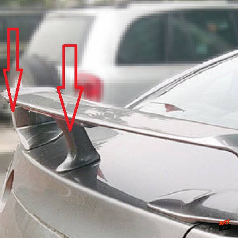 For 2008-2023 Nissan GTR R35 OEM Style Rear Trunk Spoiler Stand Base 3PCS