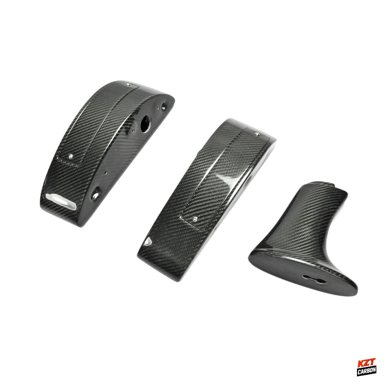 For 2008-2023 Nissan GTR R35 OEM Style Rear Trunk Spoiler Stand Base 3PCS