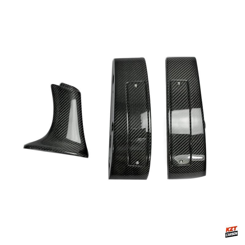 For 2008-2023 Nissan GTR R35 OEM Style Rear Trunk Spoiler Stand Base 3PCS