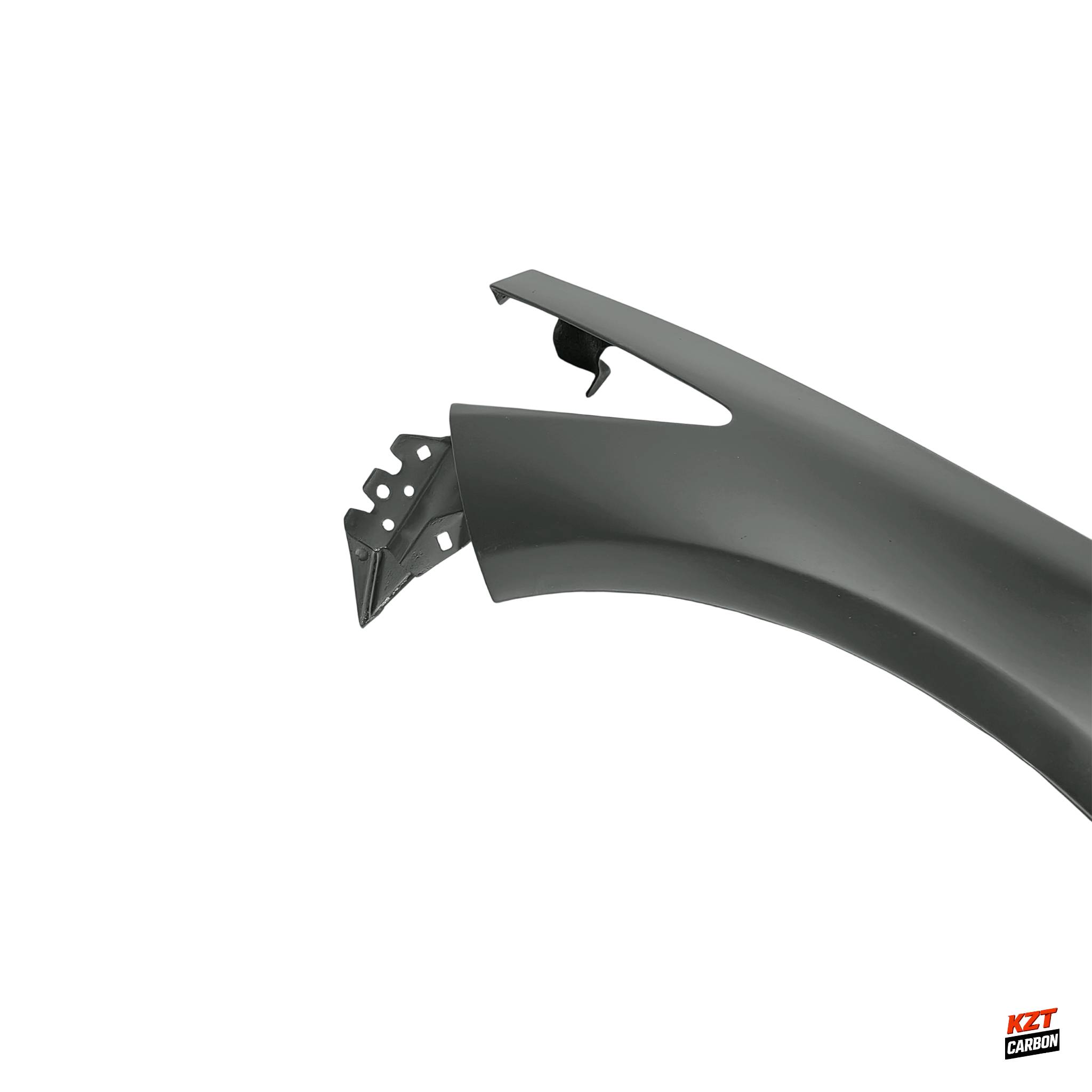 For Infiniti Q50 2013-24 KZ Style Fiberglass Unpaint Front Bumper Fender Pair