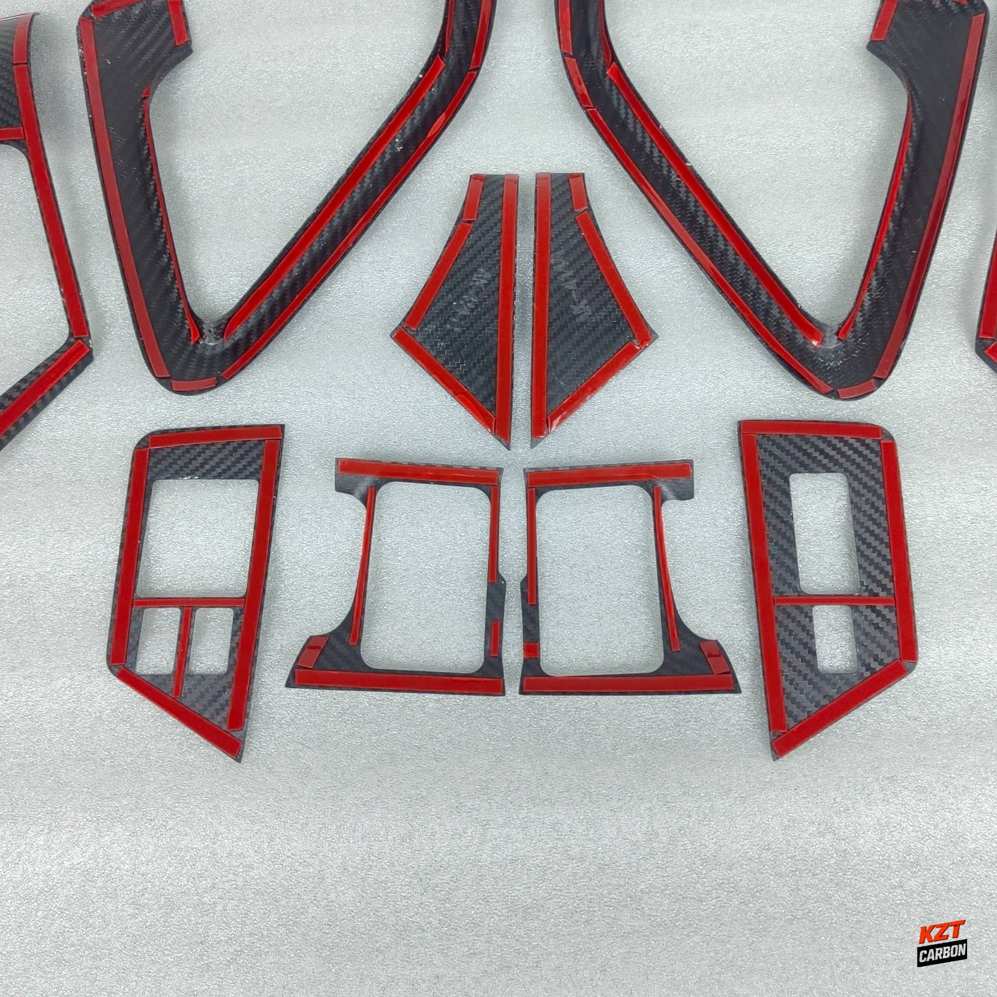 For Nissan R35 GTR 2009-2016(LHD Only) Interior Trim Panel Kits 10pcs Dry Carbon