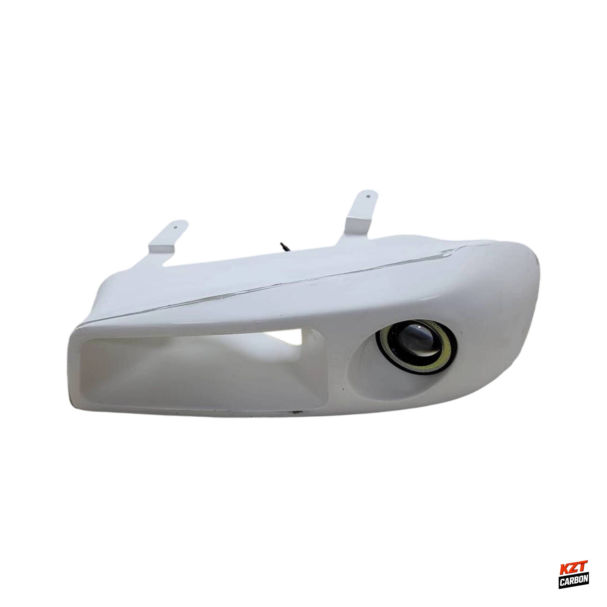 For Skyline R34 GTR GTT Fiberglass KZ Headlamp Air Intake With Led Duct LHS