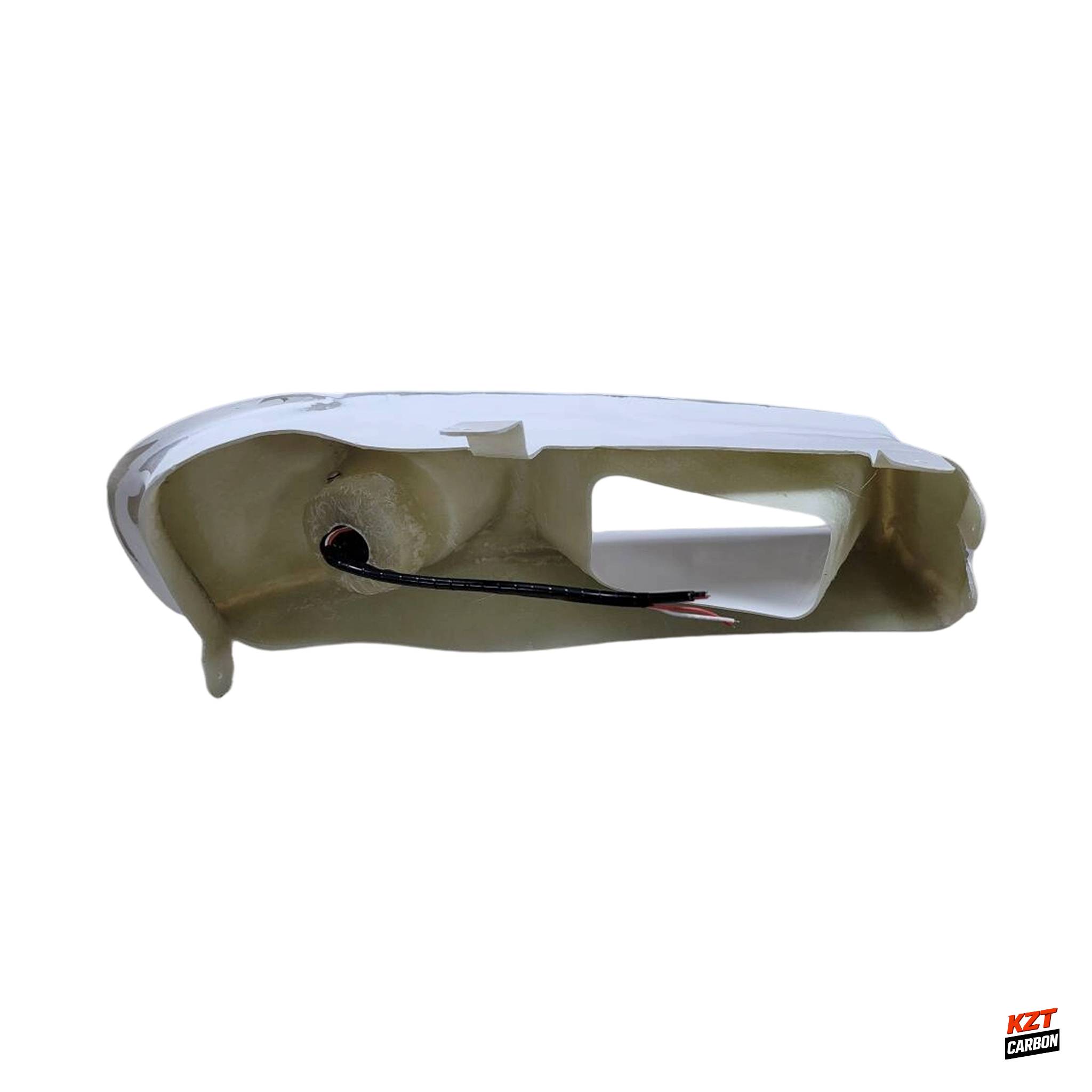 For Skyline R34 GTR GTT Fiberglass KZ Headlamp Air Intake With Led Duct LHS