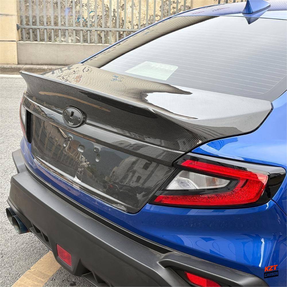 For Subaru WRX STI 21-24 VB VBH Fiberglass Rear Trunk Ducktail With Garnish