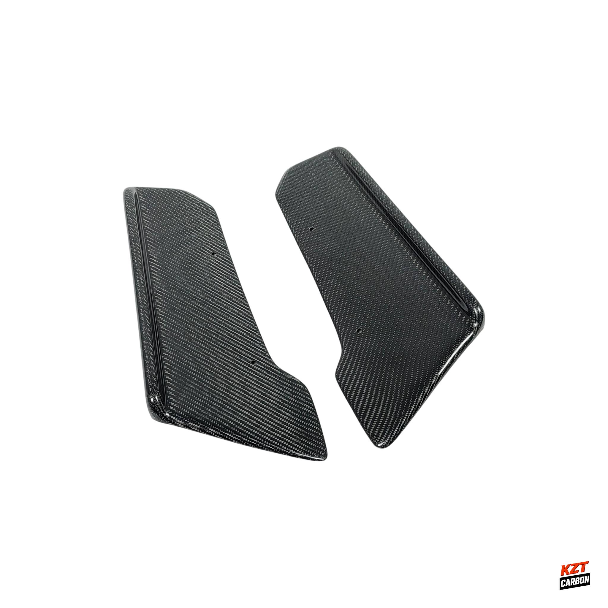 For Nissan GTR R35 09-10 J-Style Carbon Fiber Rear Bumper Extension Spats