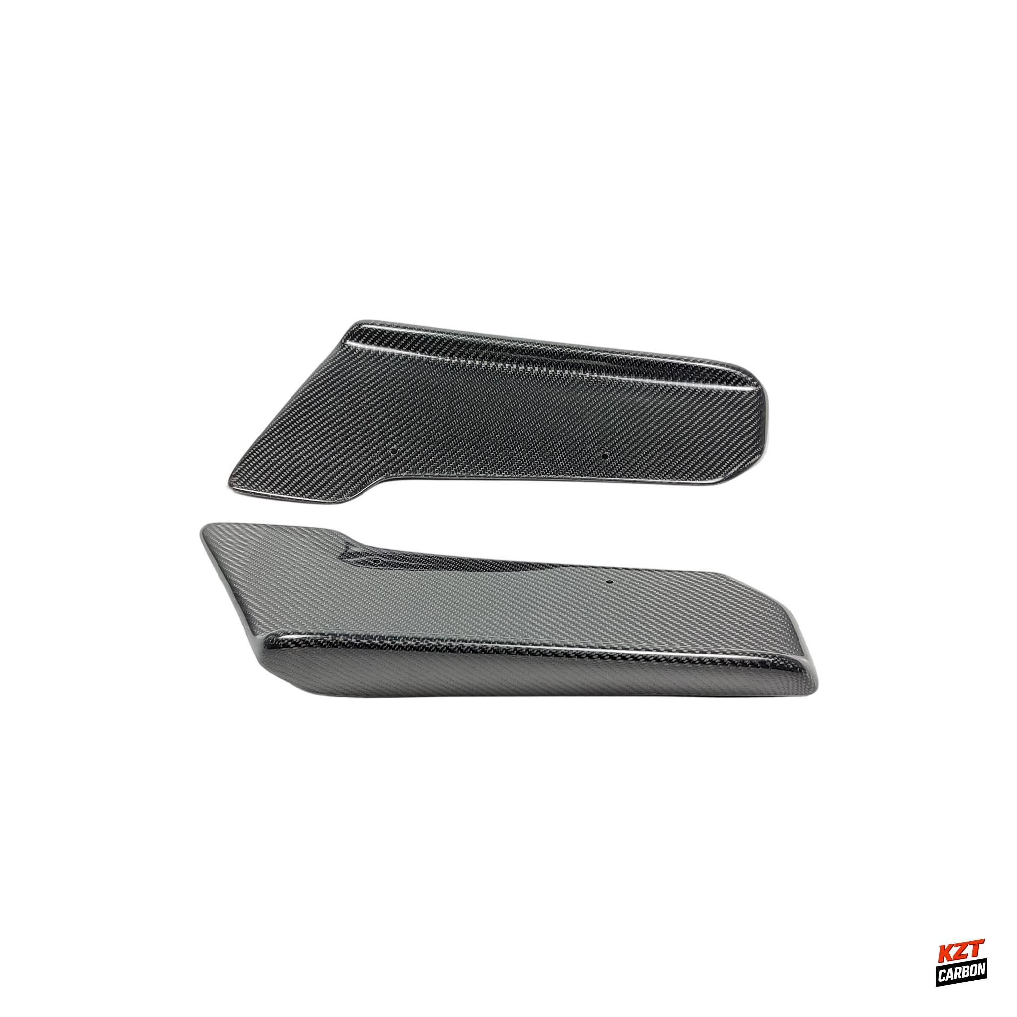 For Nissan GTR R35 09-10 J-Style Carbon Fiber Rear Bumper Extension Spats
