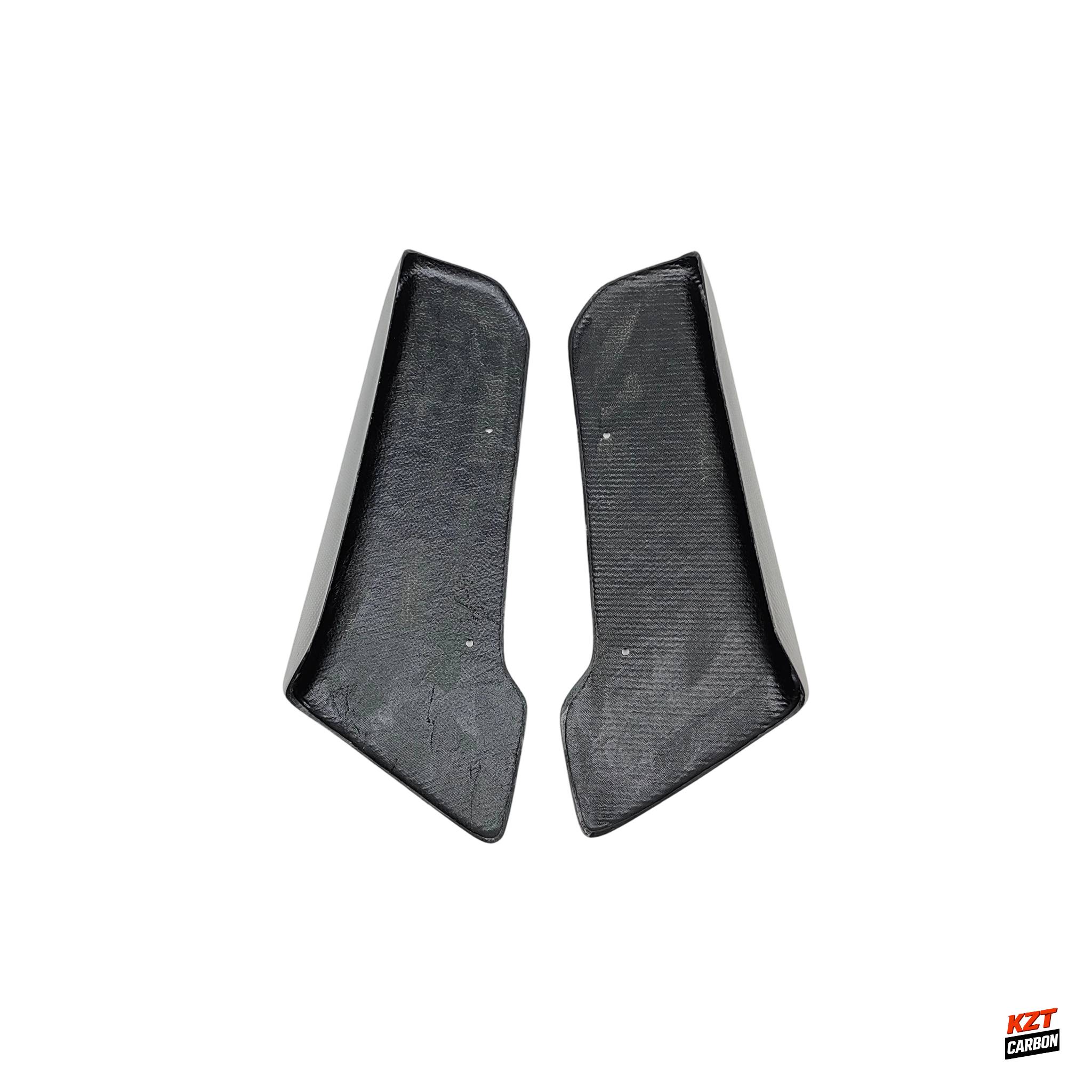 For Nissan GTR R35 09-10 J-Style Carbon Fiber Rear Bumper Extension Spats