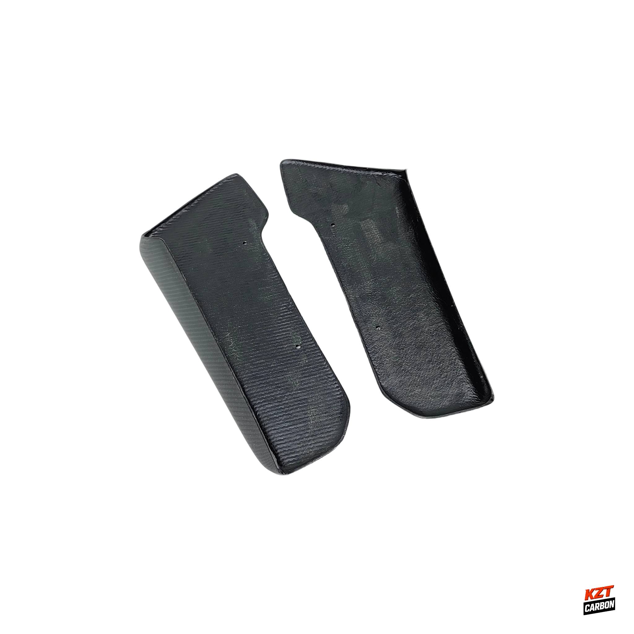 For Nissan GTR R35 09-10 J-Style Carbon Fiber Rear Bumper Extension Spats