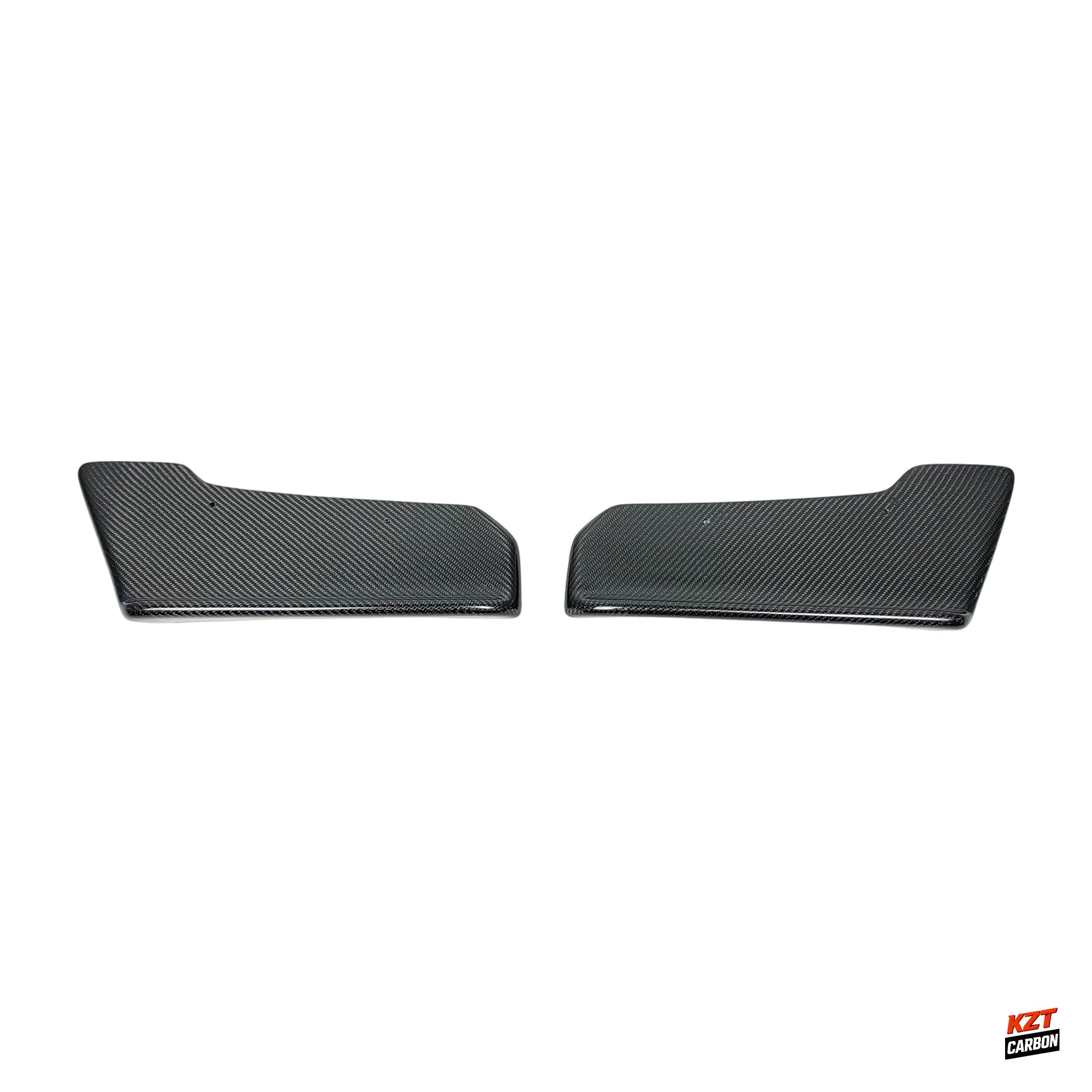 For Nissan GTR R35 09-10 J-Style Carbon Fiber Rear Bumper Extension Spats