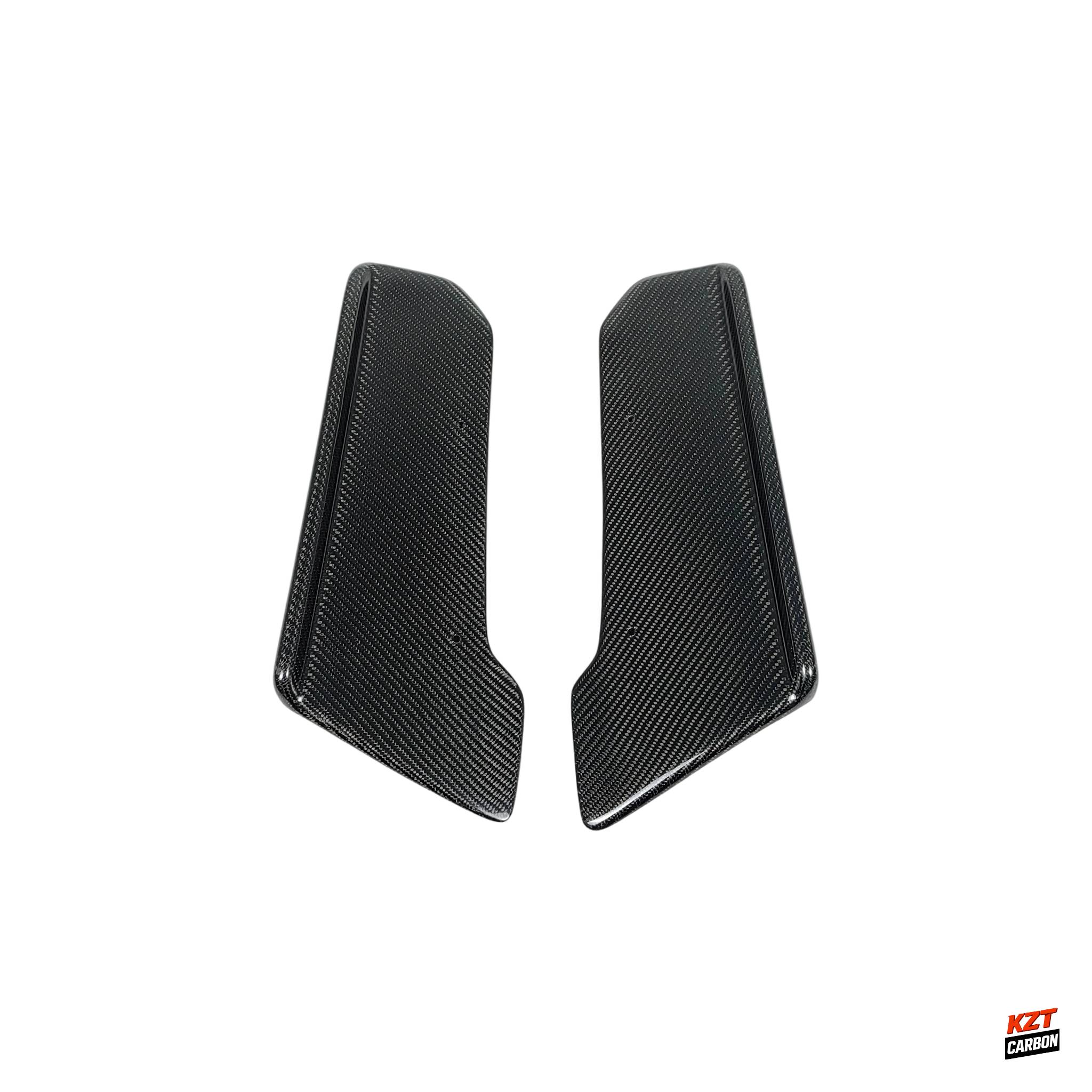 For Nissan GTR R35 09-10 J-Style Carbon Fiber Rear Bumper Extension Spats