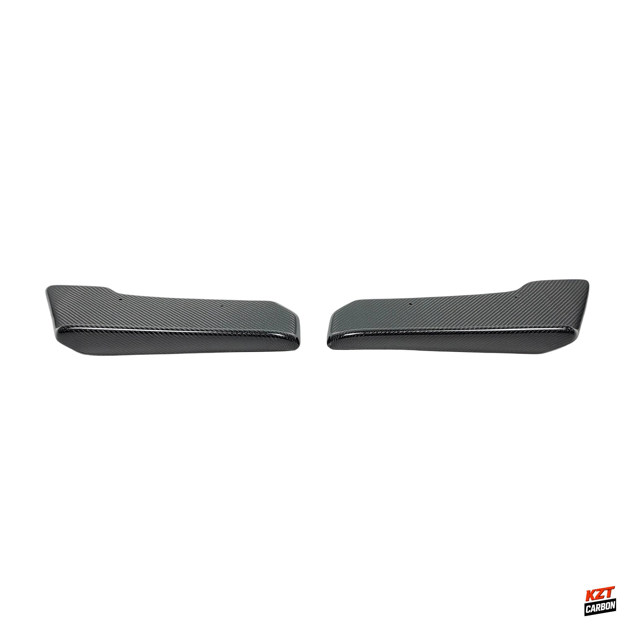 For Nissan GTR R35 09-10 J-Style Carbon Fiber Rear Bumper Extension Spats