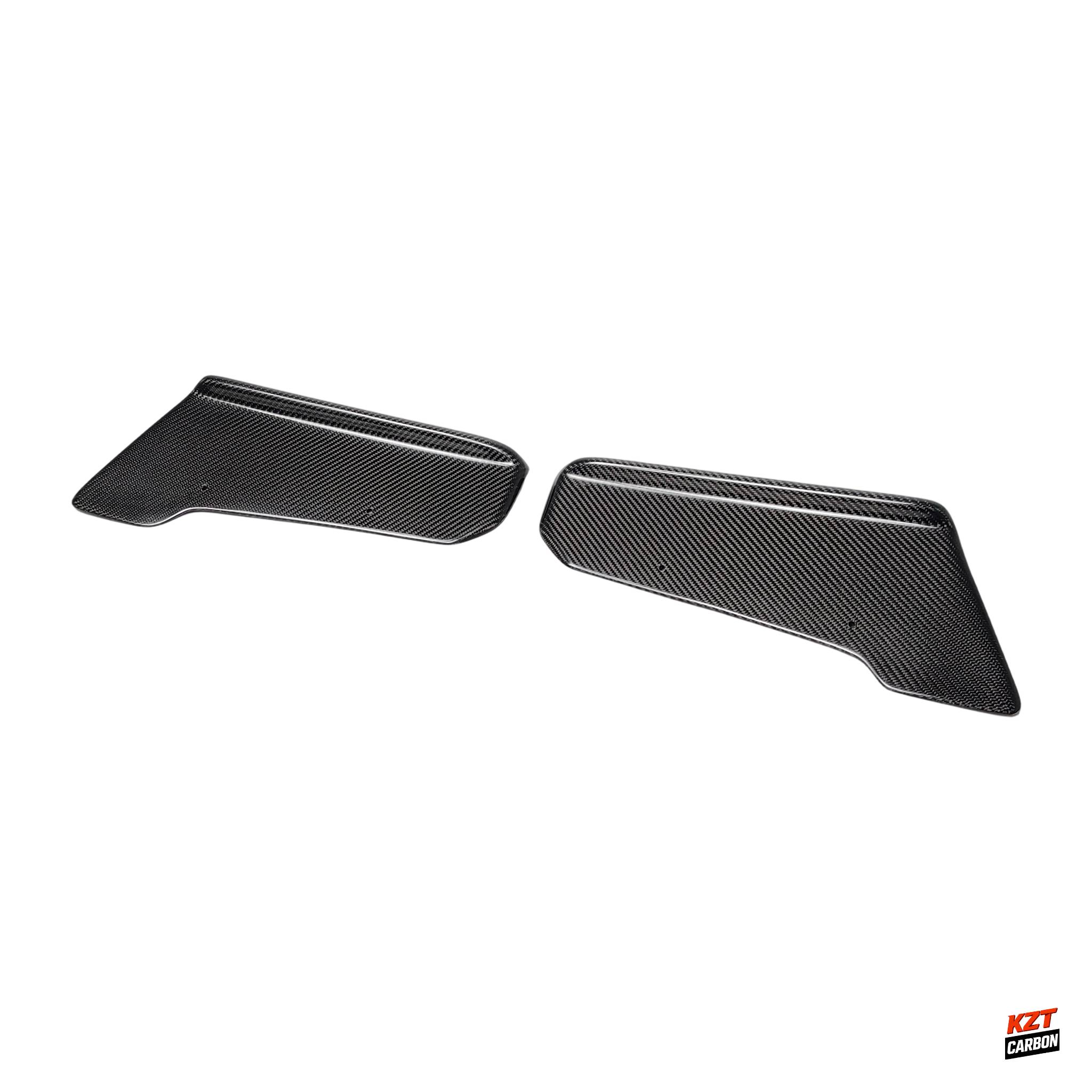 For Nissan GTR R35 09-10 J-Style Carbon Fiber Rear Bumper Extension Spats