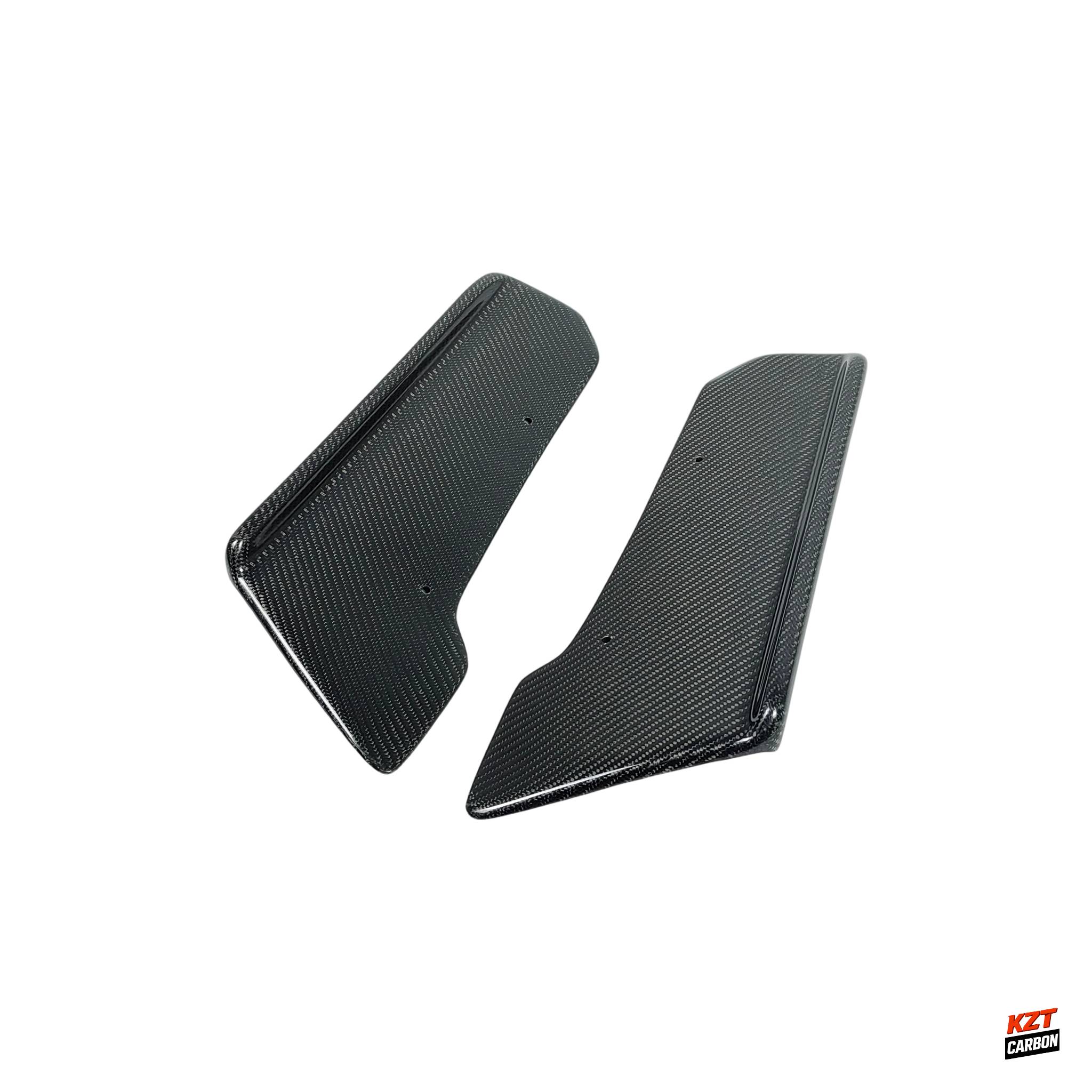 For Nissan GTR R35 09-10 J-Style Carbon Fiber Rear Bumper Extension Spats