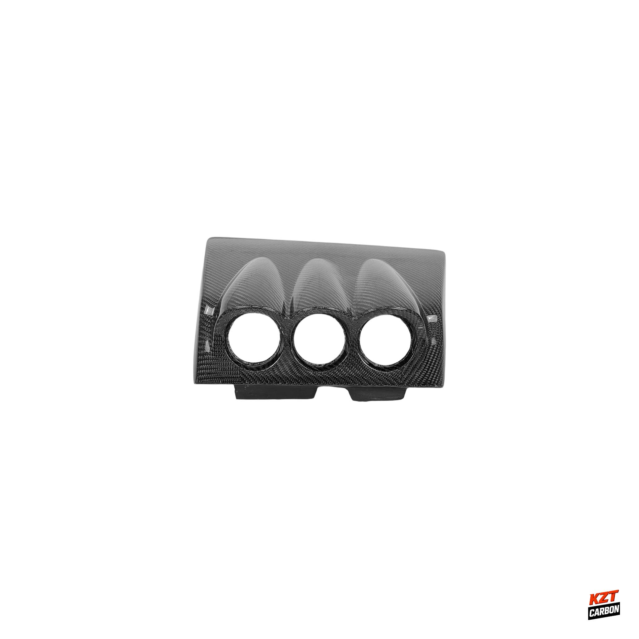 For Nissan Skyline R34 GTR GTT Carbon OE Interior Dash Triple Gauge Pod 52mm