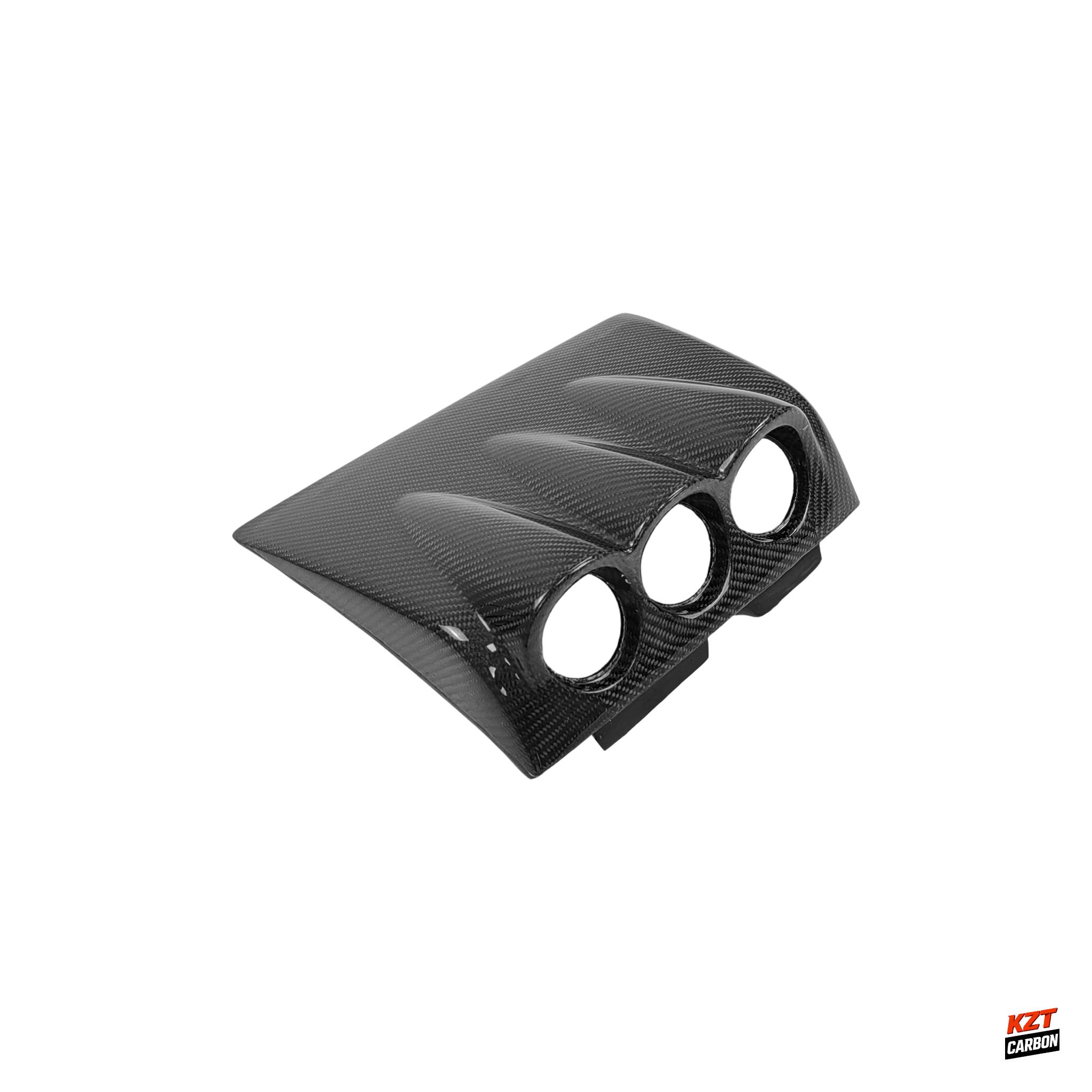 For Nissan Skyline R34 GTR GTT Carbon OE Interior Dash Triple Gauge Pod 52mm