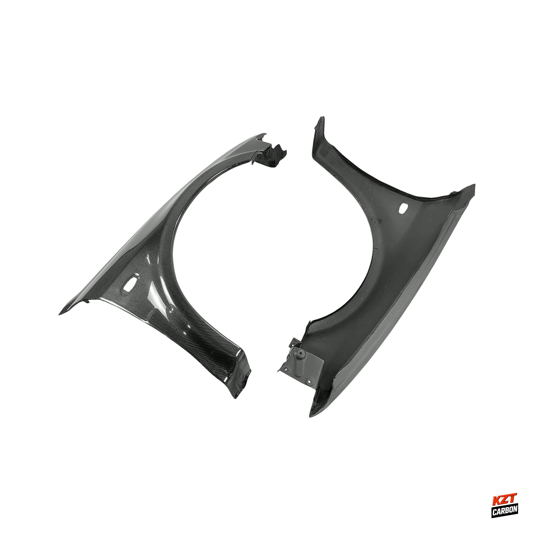 For Mitsubishi Evolution EVO 5 6 OEM Style Carbon Fiber Front Fender Pair