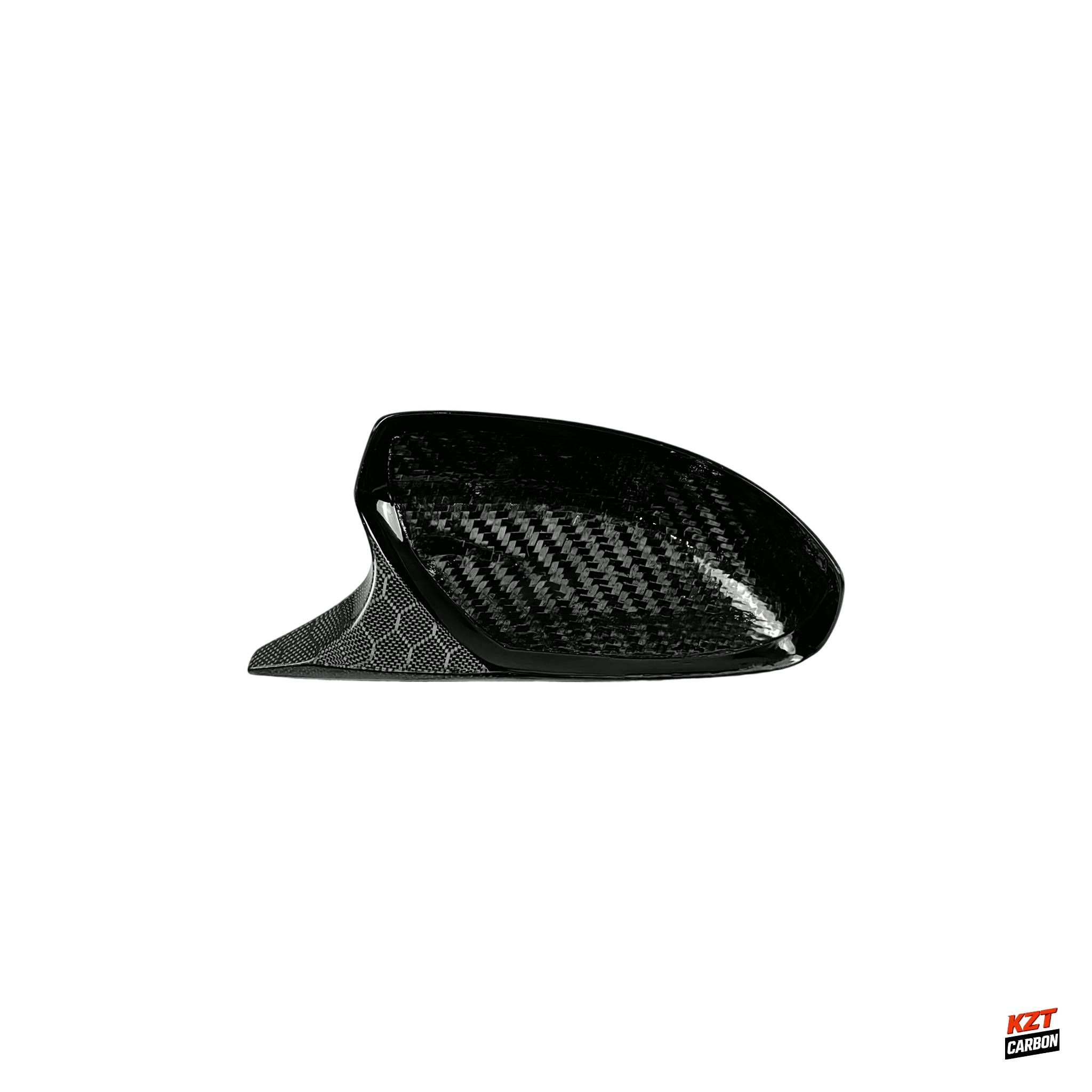 For Infiniti G37 Q40 2 Door Only 08-13 KZ Honeycomb Carbon Side Mirror Cover