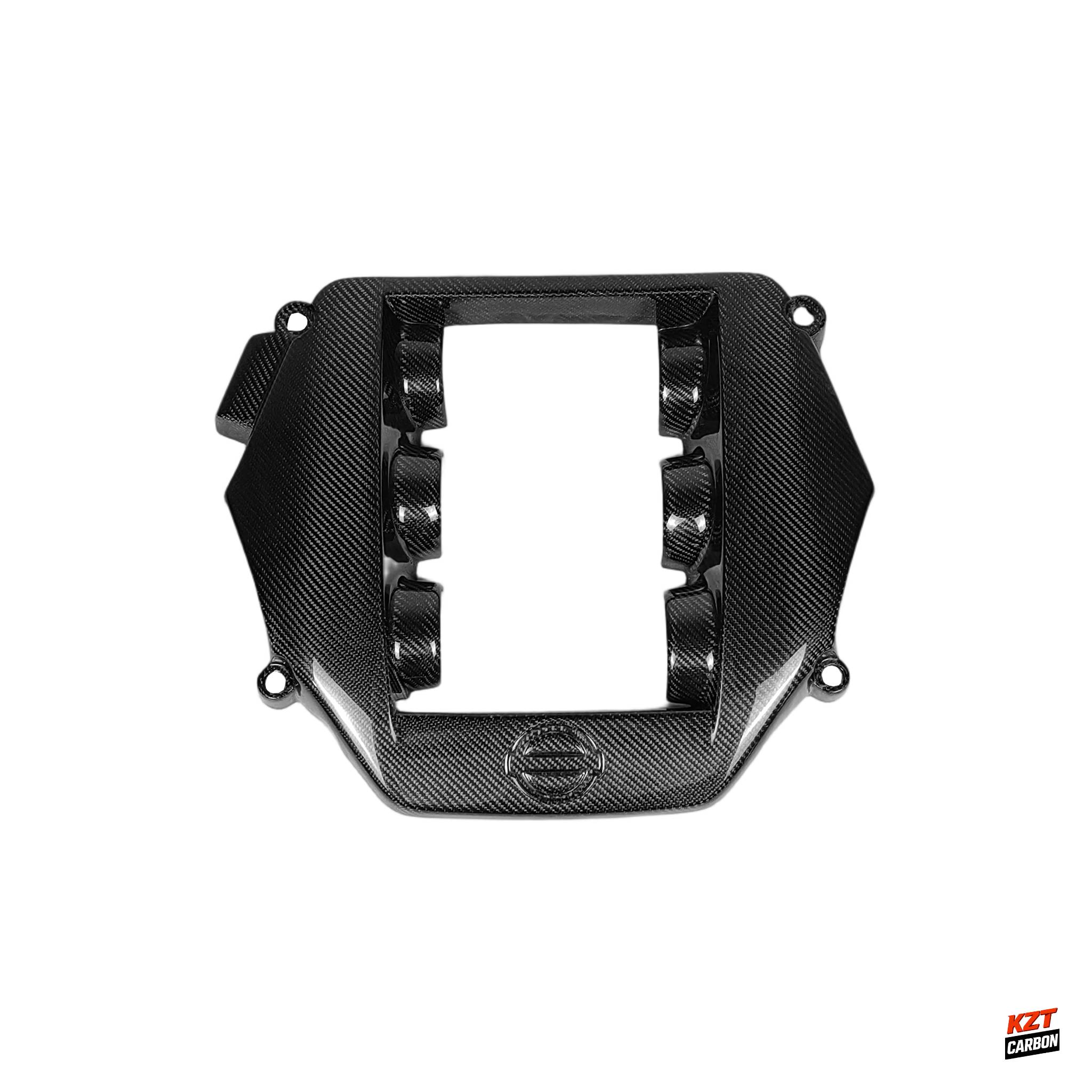 For Nissan GTR R35 2008-2023 KZ Carbon Fiber Front Hood Engine Cover Kits Panel