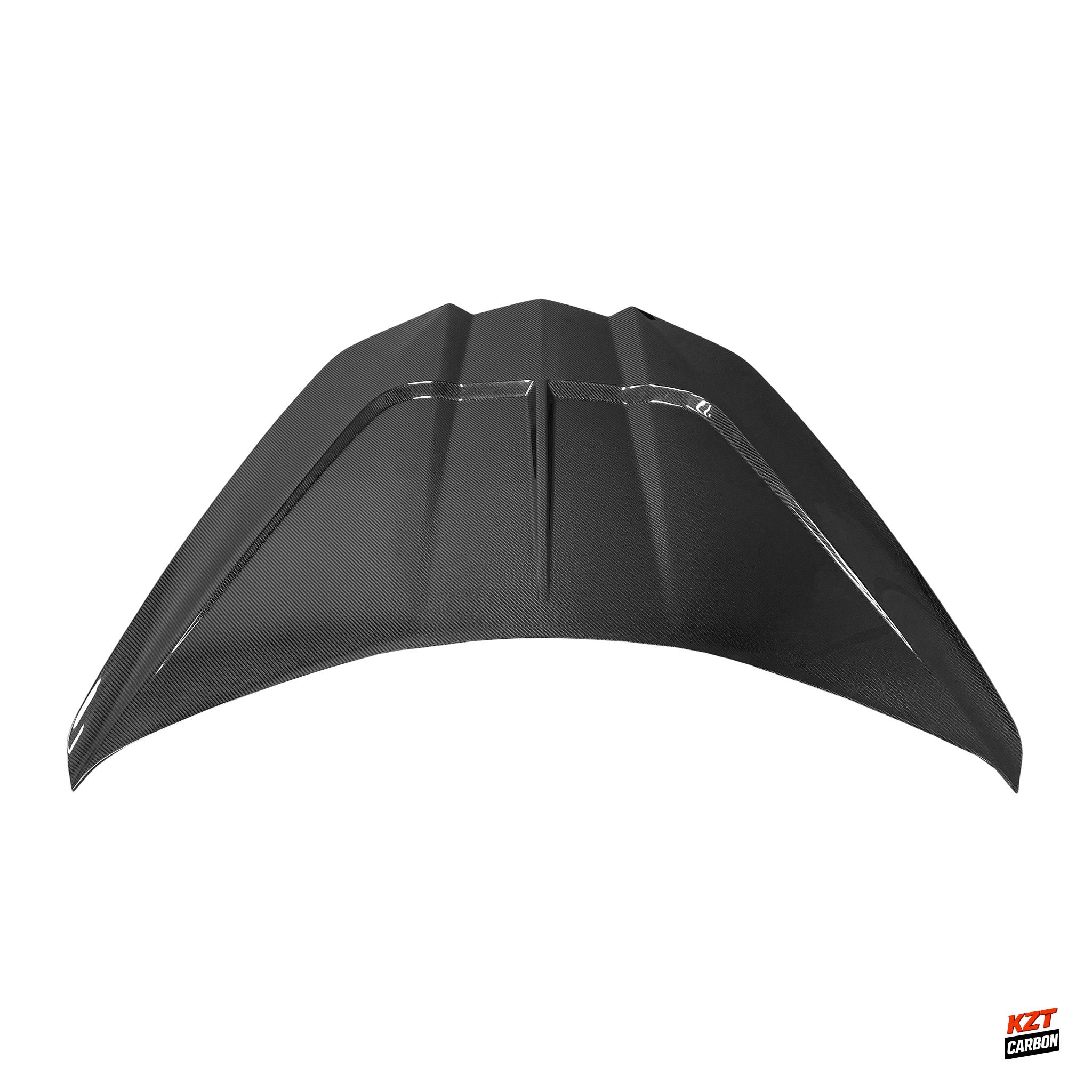 For Chevrolet Corvette C8 20-24 Carbon Fiber ZR3 Style Front Vented Cooling Hood
