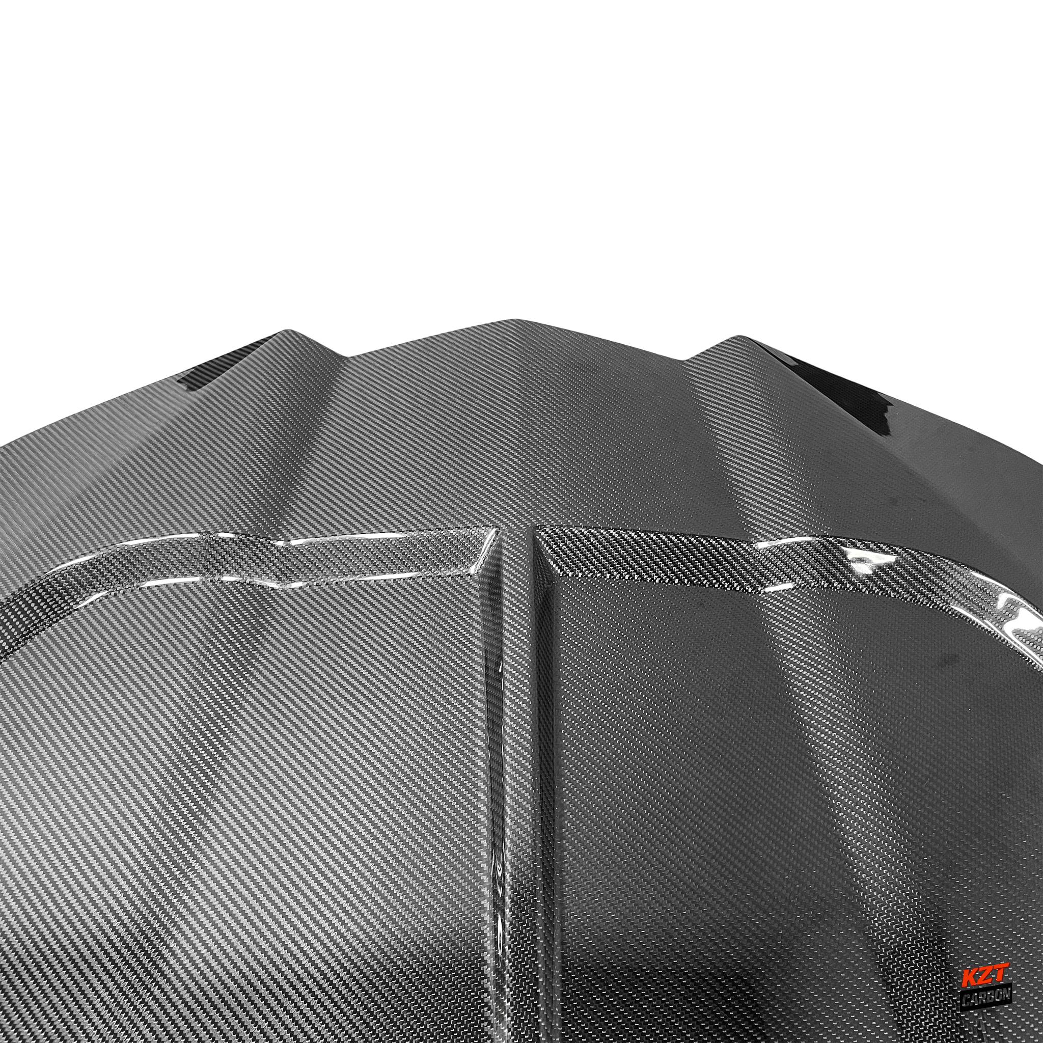 For Chevrolet Corvette C8 20-24 Carbon Fiber ZR3 Style Front Vented Cooling Hood