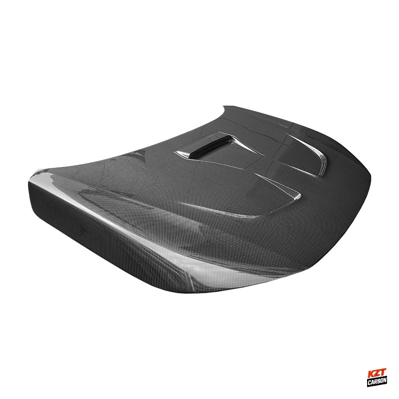 For Honda Civic FE FL Hatchback Sedan 2023-24 Carbon LBM Style Front Vented Hood