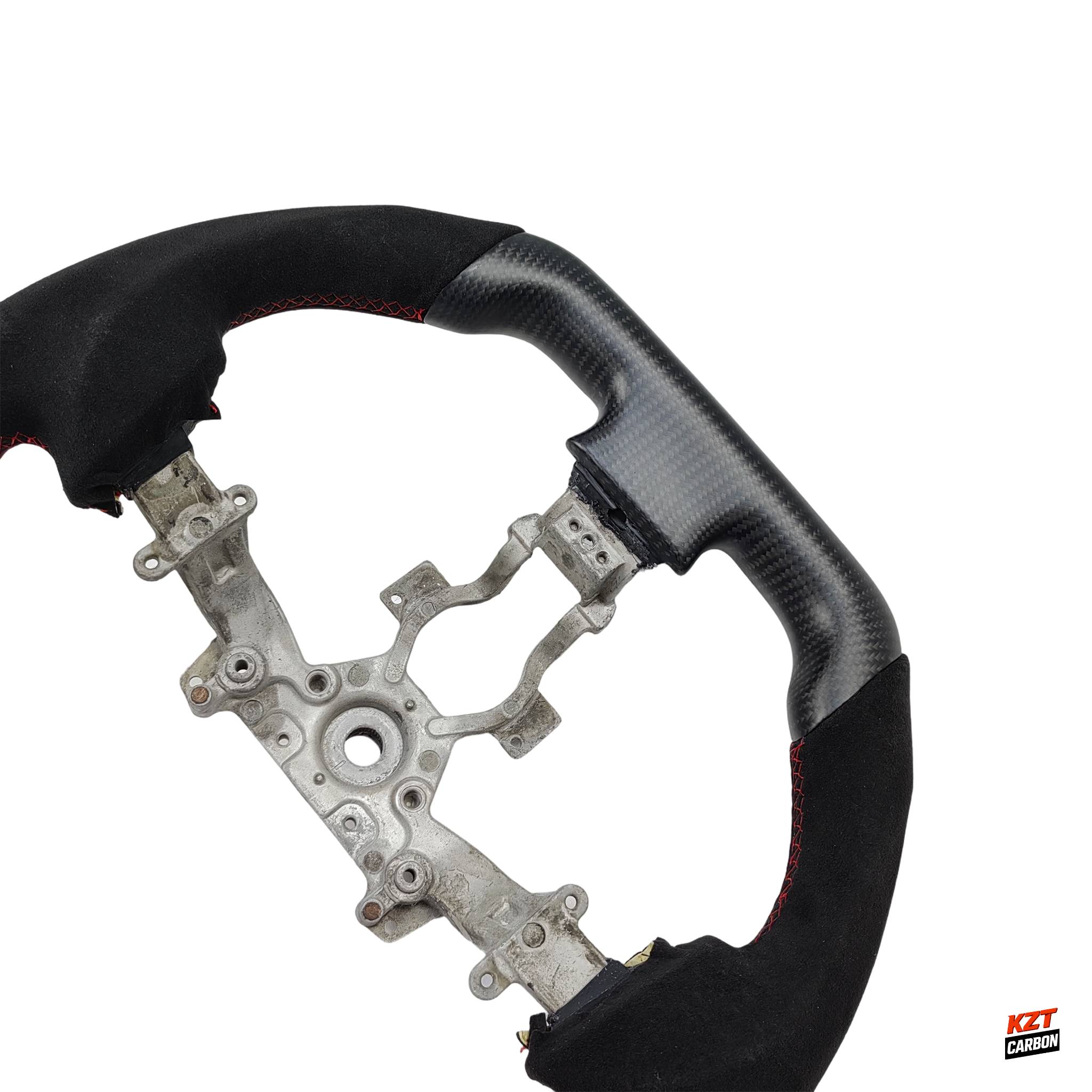 For Nissan GTR R35 CBA DBA 07-16 Matte Carbon D Style Steering Wheel Replacement