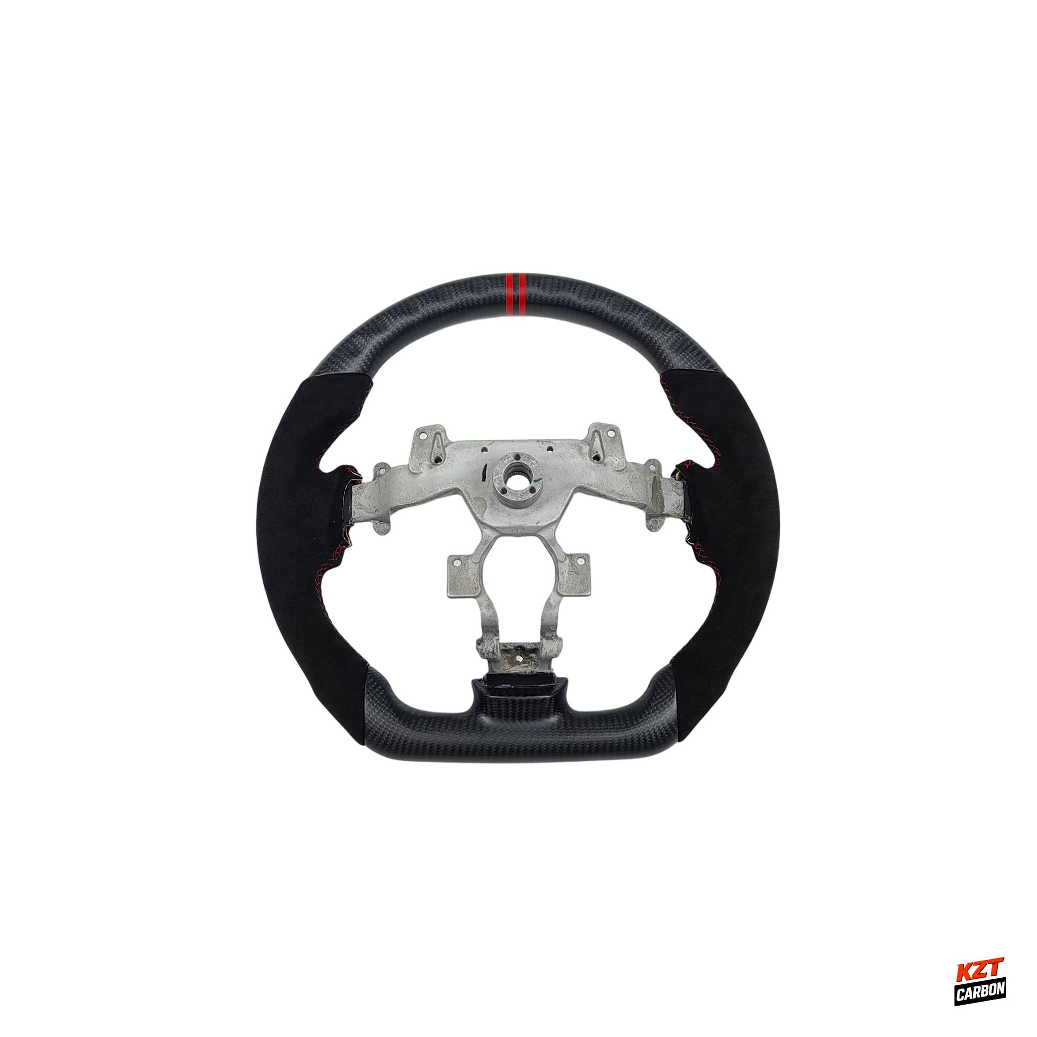 For Nissan GTR R35 CBA DBA 07-16 Matte Carbon D Style Steering Wheel Replacement