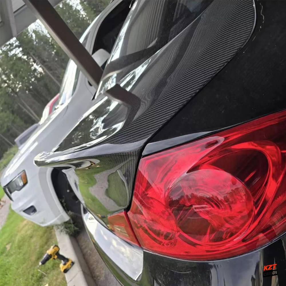 For Infiniti G37 Q40 4 Door Sedan 08-13 Carbon Fiber DC Style Rear Trunk (No Camera Hole)