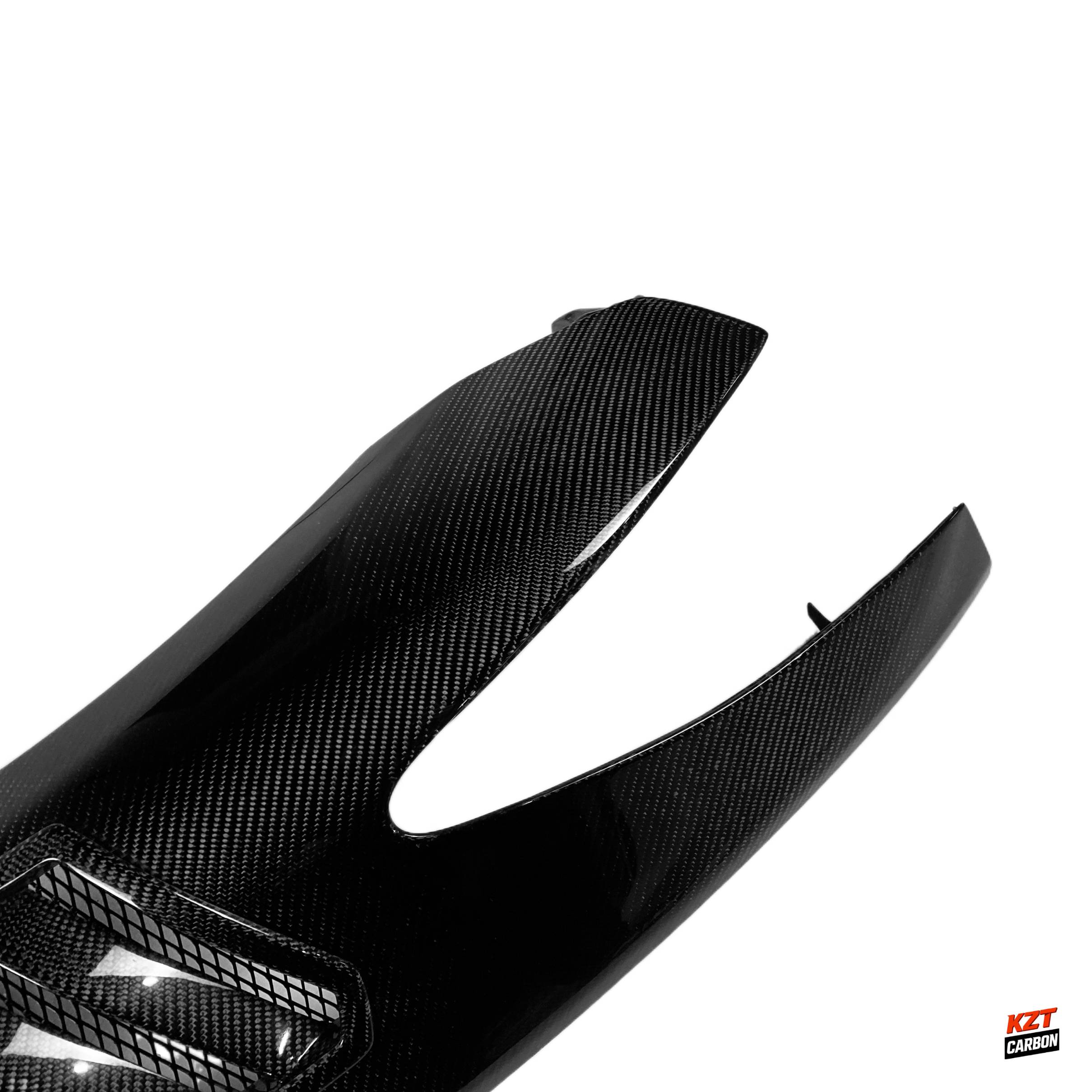 For Infiniti G37 Q40 2 Door Coupe 2008-13 Carbon V3 Style Front Bumper Vent Fender