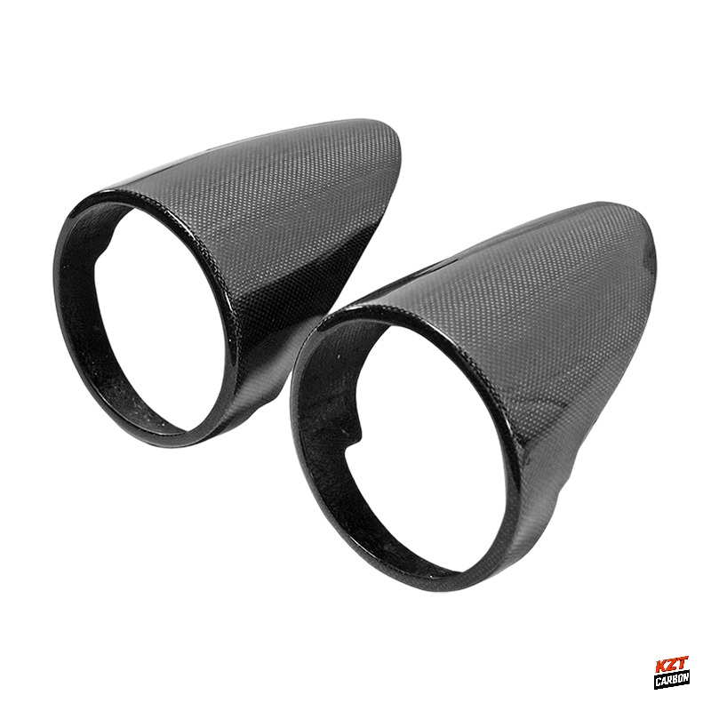 For Ferrari 458 Italia Speciale Spider 2009-15 Carbon Rear Taillight Cover 4Pcs