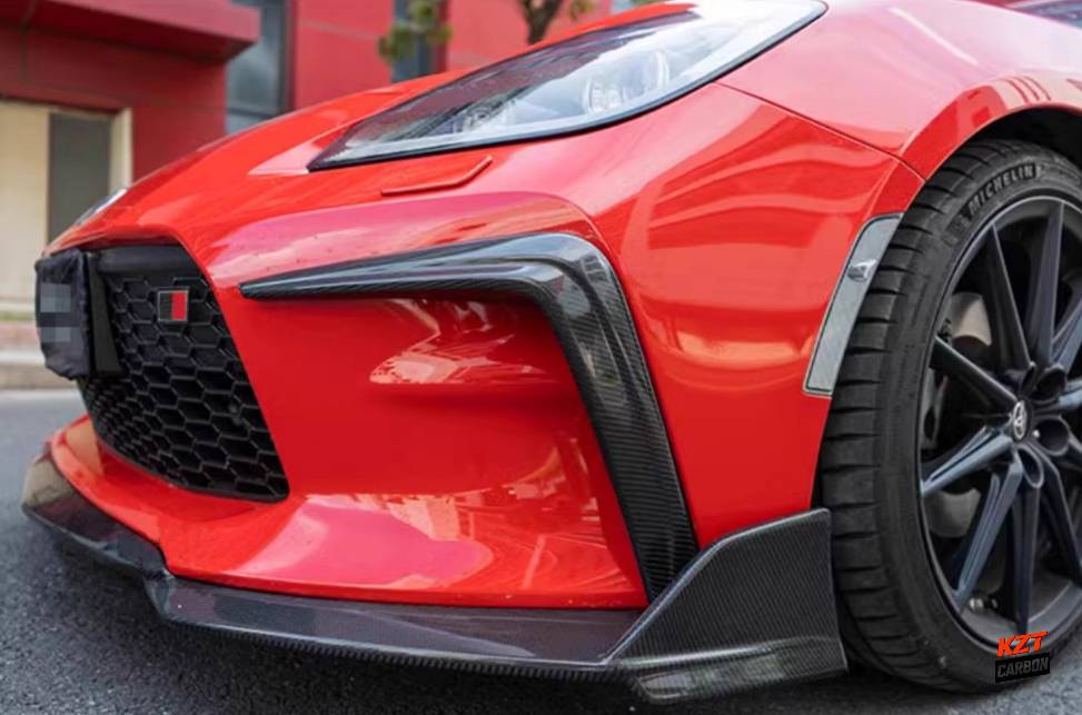 For Toyota (GR86 Only) 2022-2023 TM Style Carbon Front Bumper Duct Vents Trim