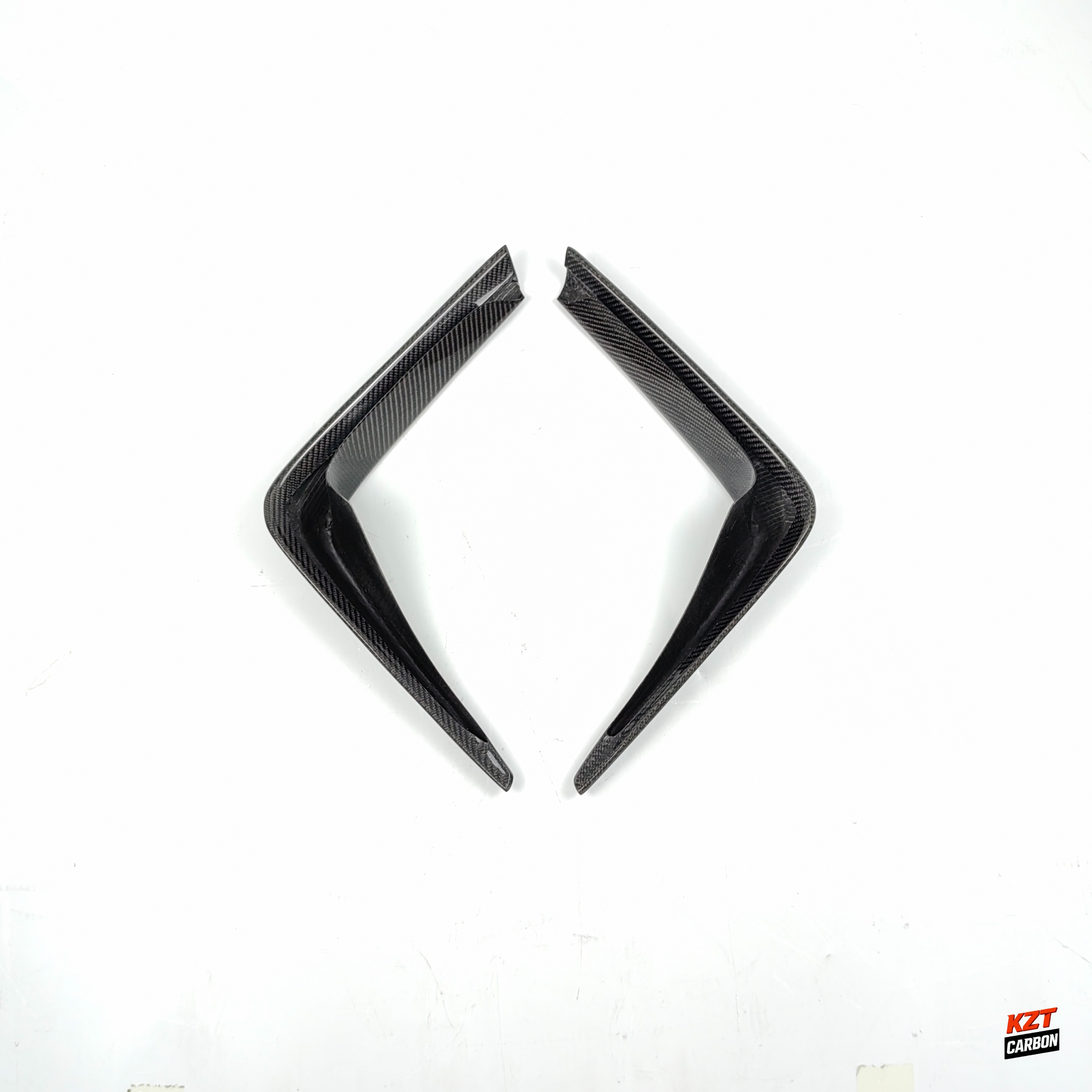 For Toyota (GR86 Only) 2022-2023 TM Style Carbon Front Bumper Duct Vents Trim