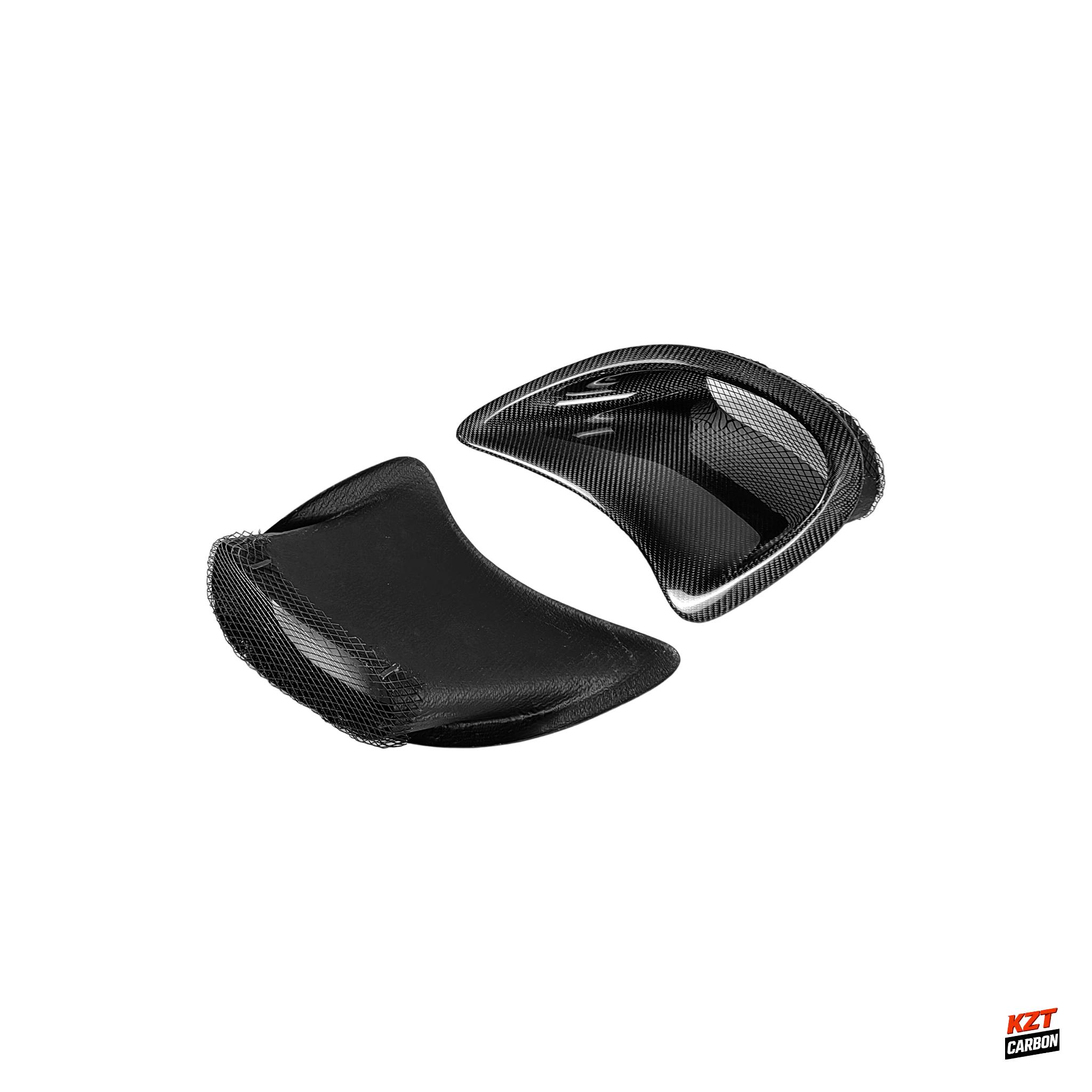 For Porsche 911 996 Turbo 01-05 Carbon OE Style Rear Doorsat Fender Vents Ducts