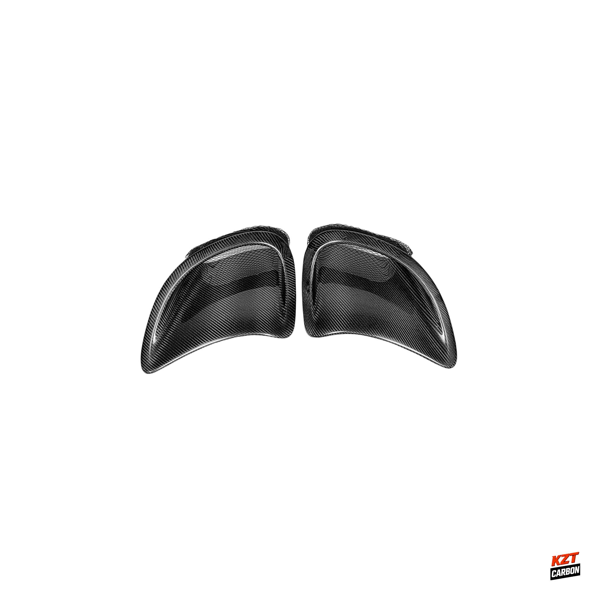 For Porsche 911 996 Turbo 01-05 Carbon OE Style Rear Doorsat Fender Vents Ducts