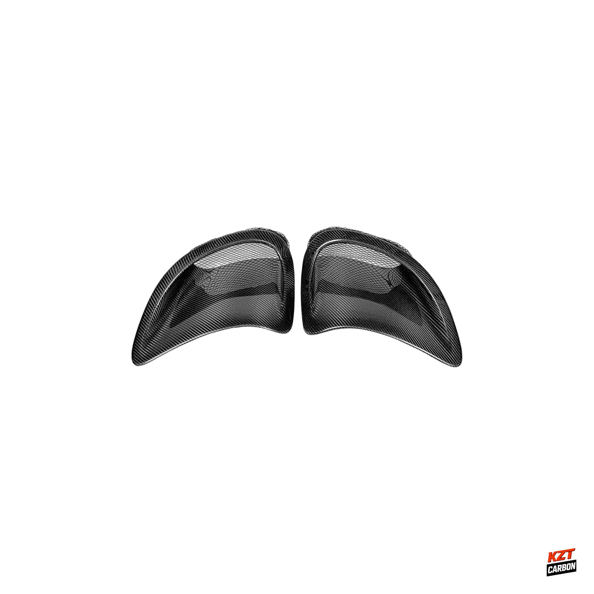 For Porsche 911 996 Turbo 01-05 Carbon OE Style Rear Doorsat Fender Vents Ducts