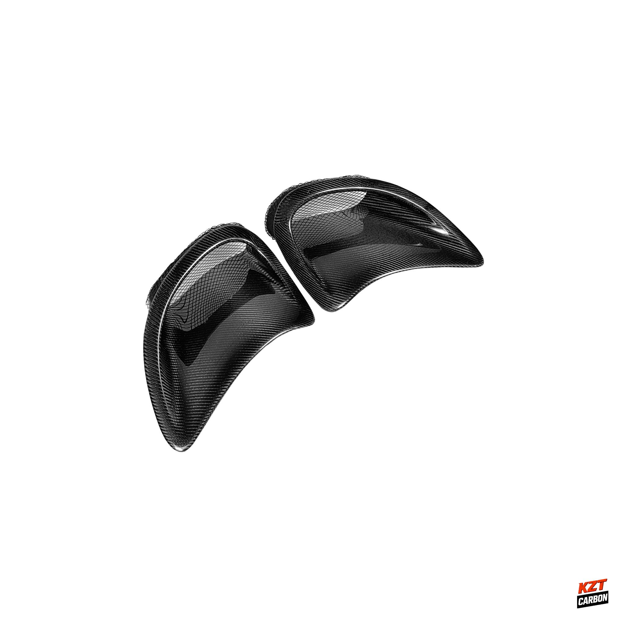 For Porsche 911 996 Turbo 01-05 Carbon OE Style Rear Doorsat Fender Vents Ducts
