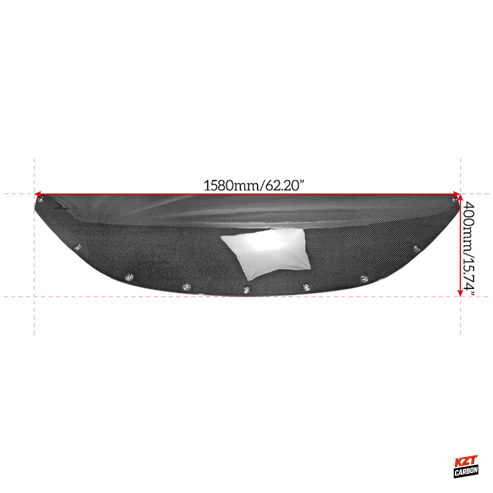 For Honda S2000  AP1 AP2 99-09 SP Style Carbon Wide Body Front Bottom Lip