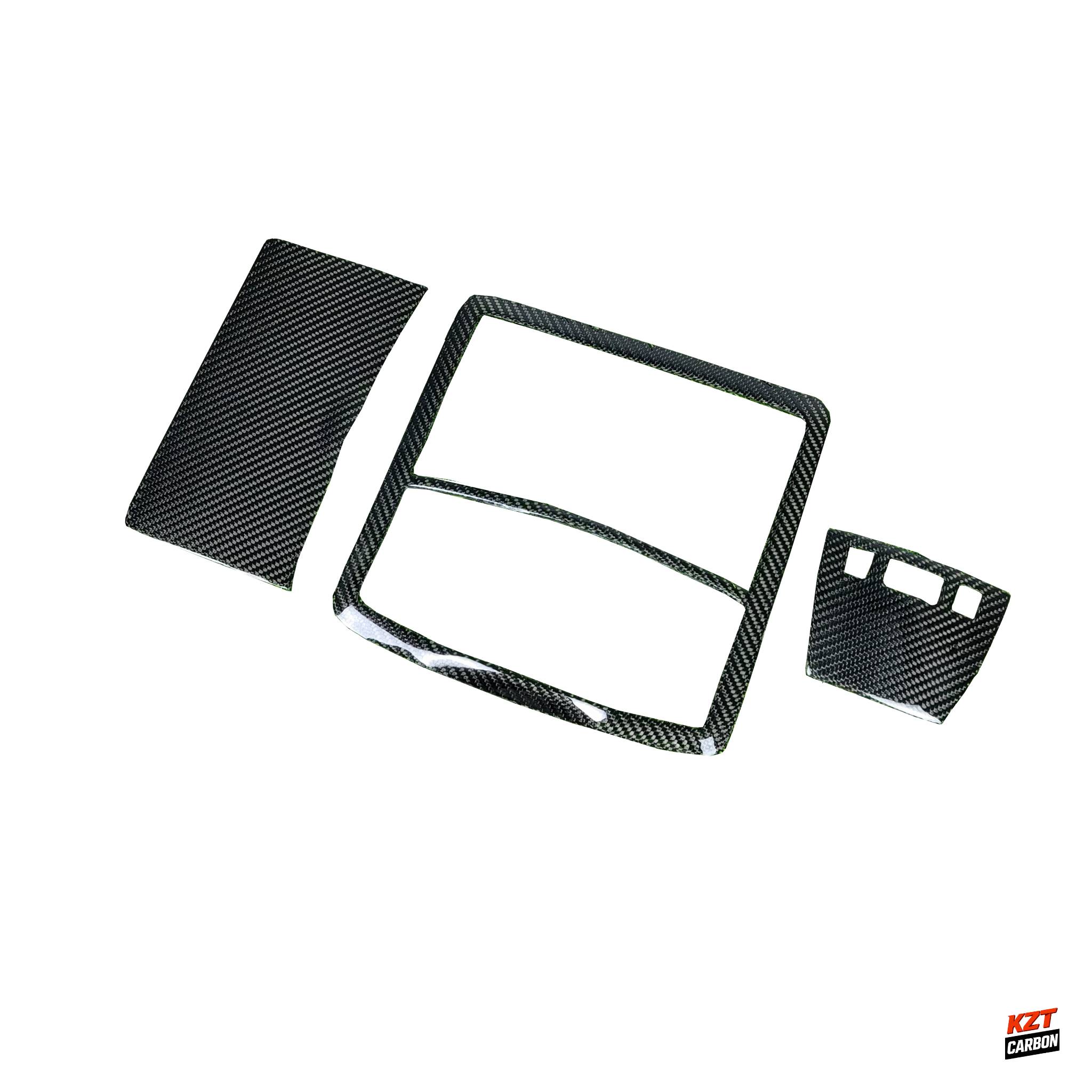 For Nissan GTR R35 (08-16 Only) Carbon Inner Roof Map Light Surround Trim (3pcs)