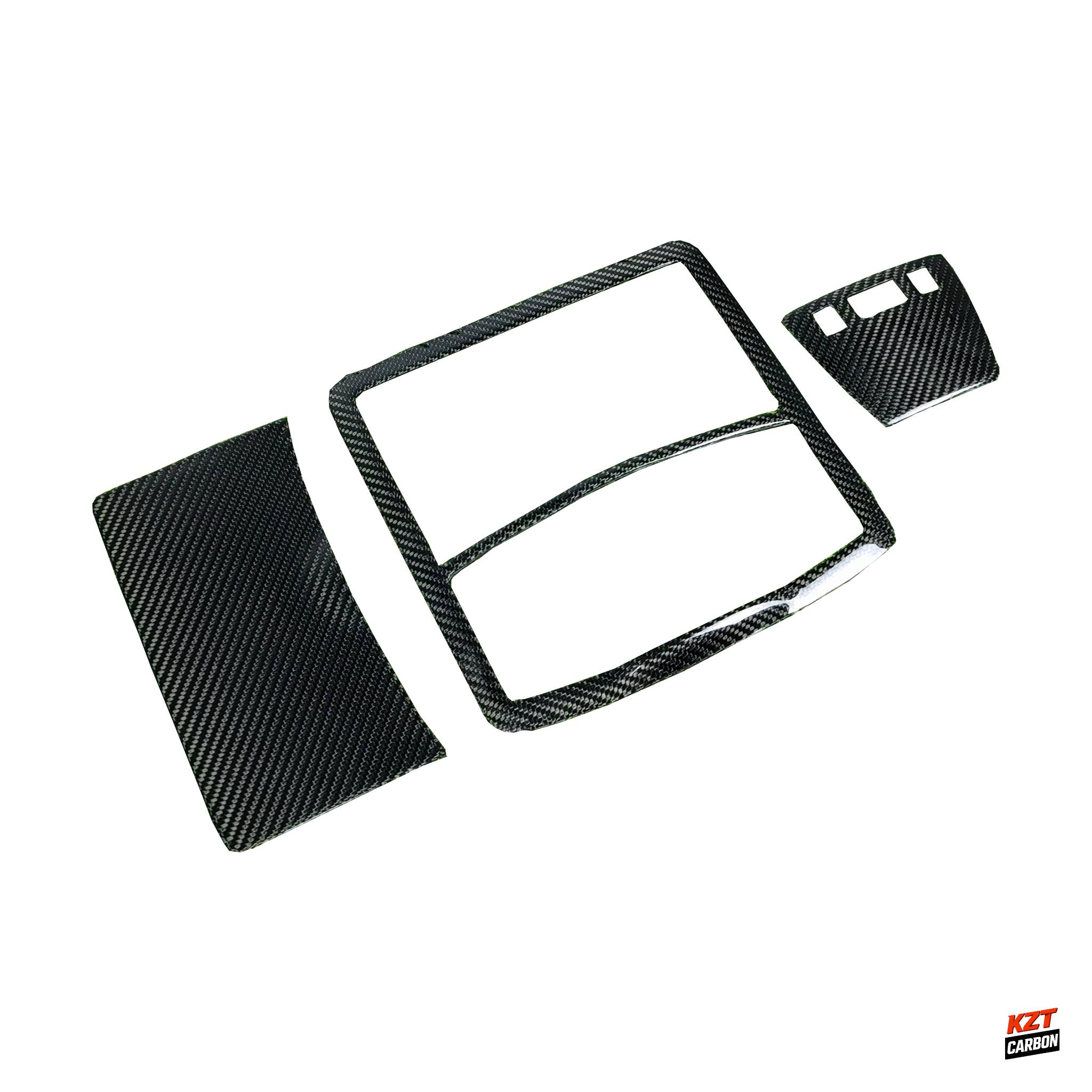 For Nissan GTR R35 (08-16 Only) Carbon Inner Roof Map Light Surround Trim (3pcs)