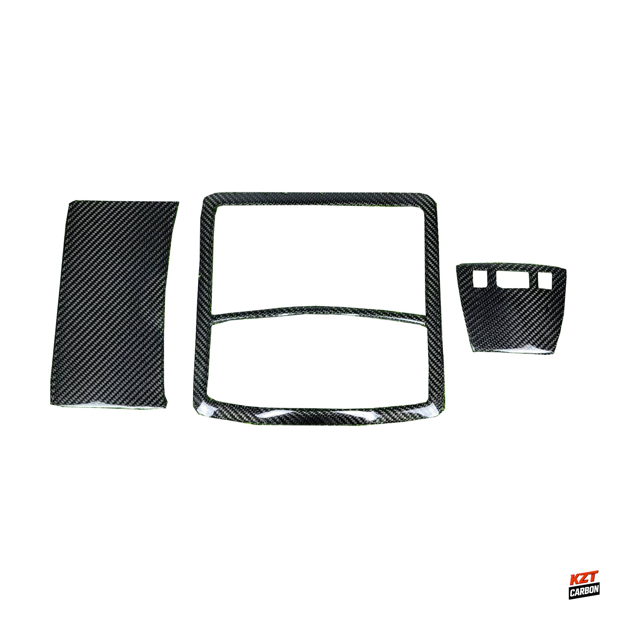 For Nissan GTR R35 (08-16 Only) Carbon Inner Roof Map Light Surround Trim (3pcs)