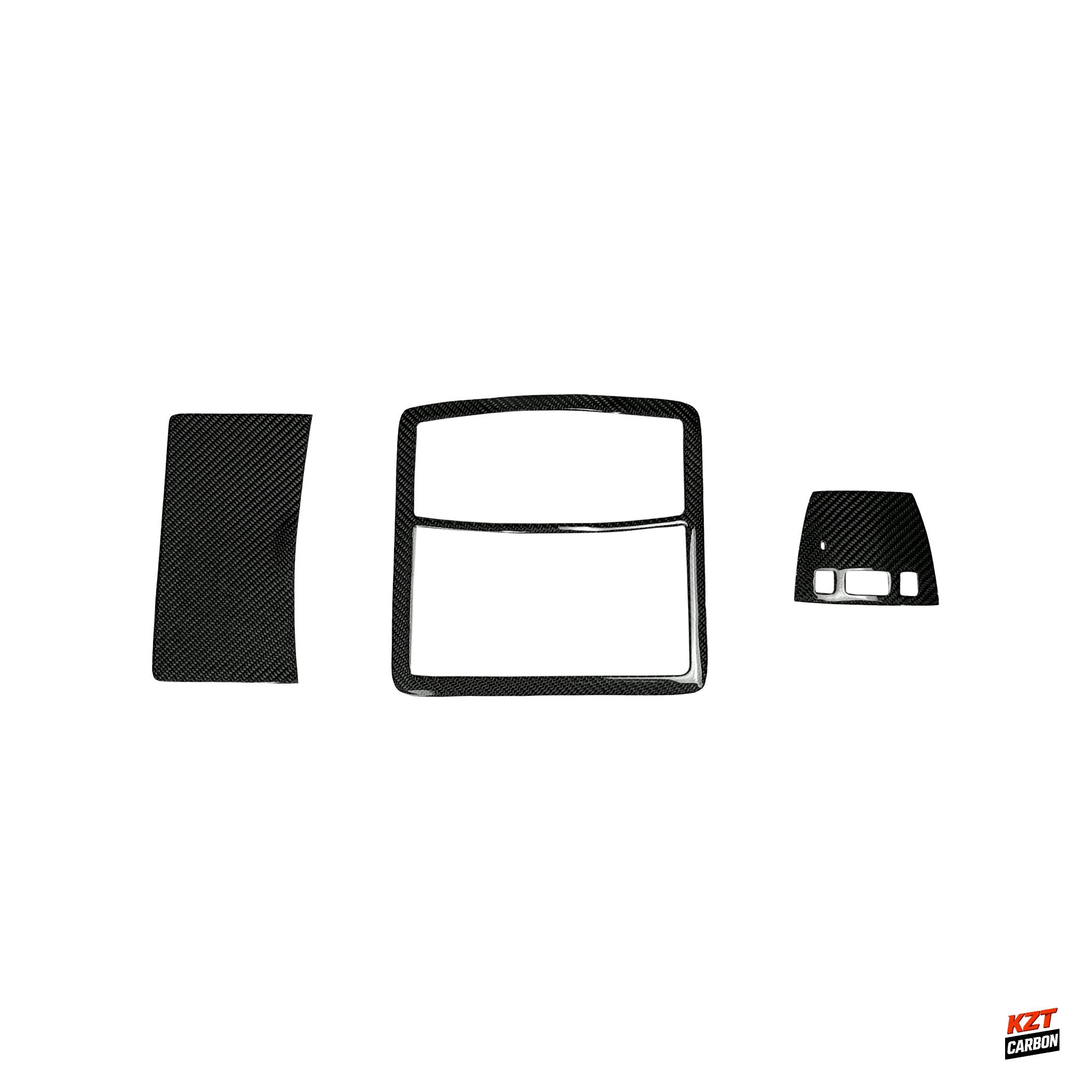 For Nissan GTR R35 (08-16 Only) Carbon Inner Roof Map Light Surround Trim (3pcs)