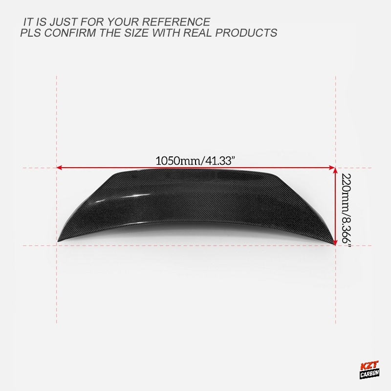 For MX5 NC NCEC Roster Miata EPA Rear Duckbill Spoiler (Soft Top Only)