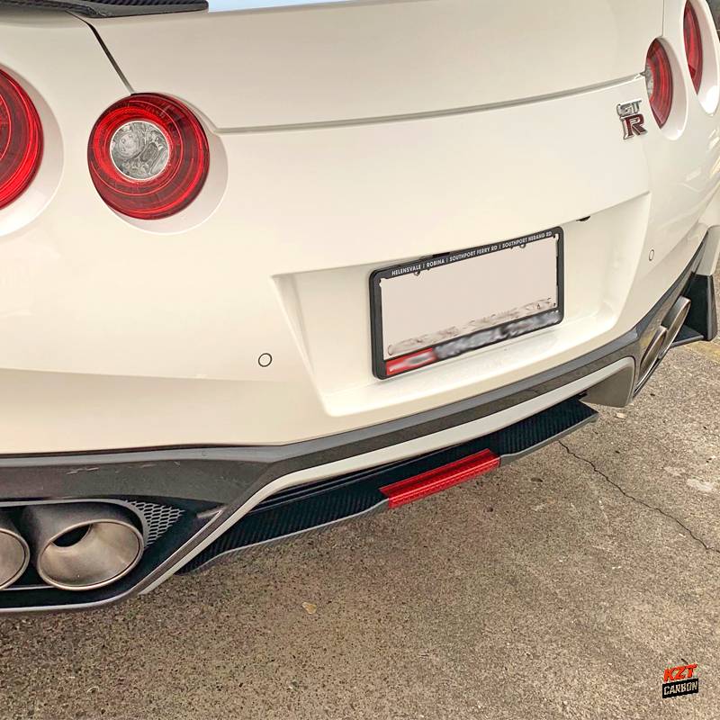 For R35 OEM Style Rear Under Bottom Diffuser
