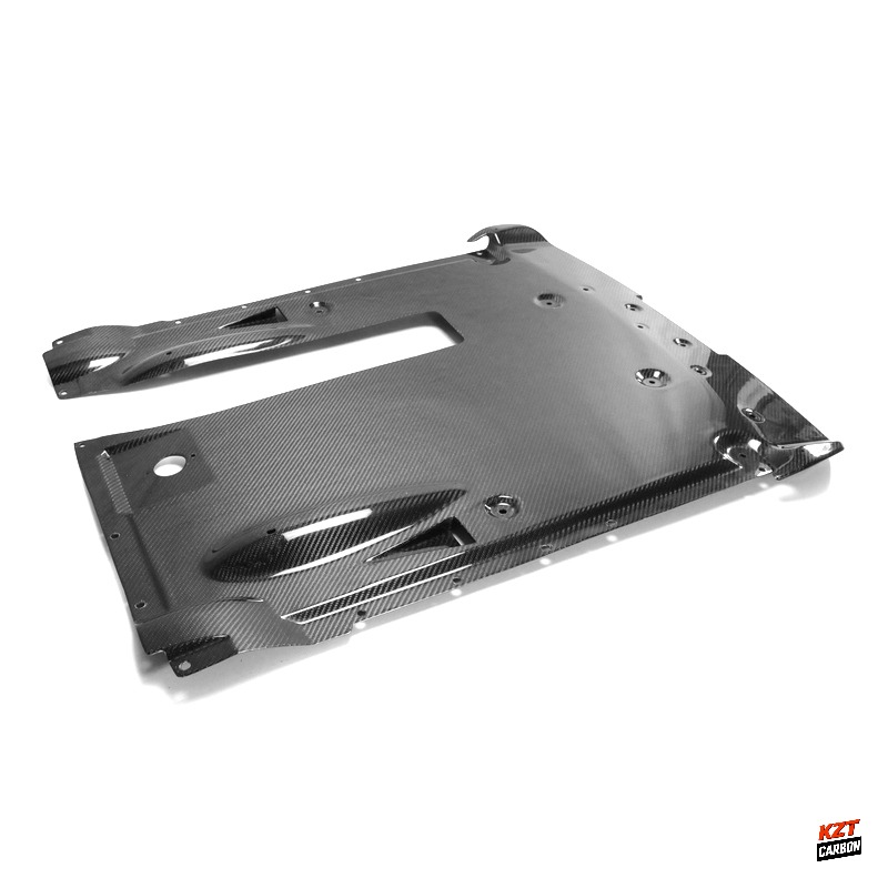 For R35 OEM Style Rear Under Bottom Diffuser