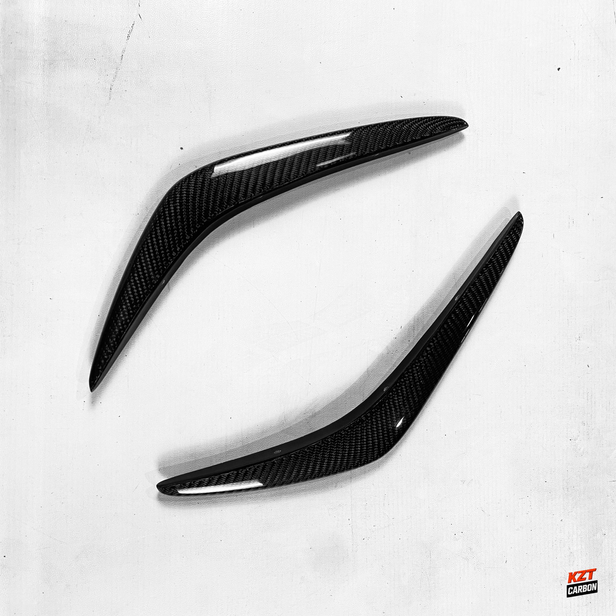For R35 GTR AS Style Front Bumper Canard (Pre-facelift)